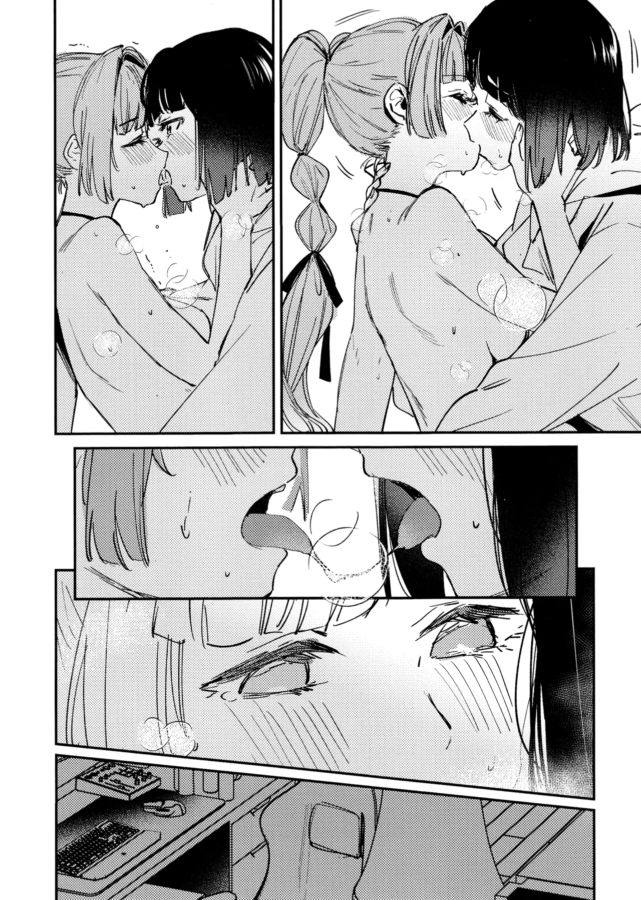 No. 9 page 9 featuring ginko momose love live hasunosora jogakuin school idol club parody - yuri kissing hentai manga - read online free