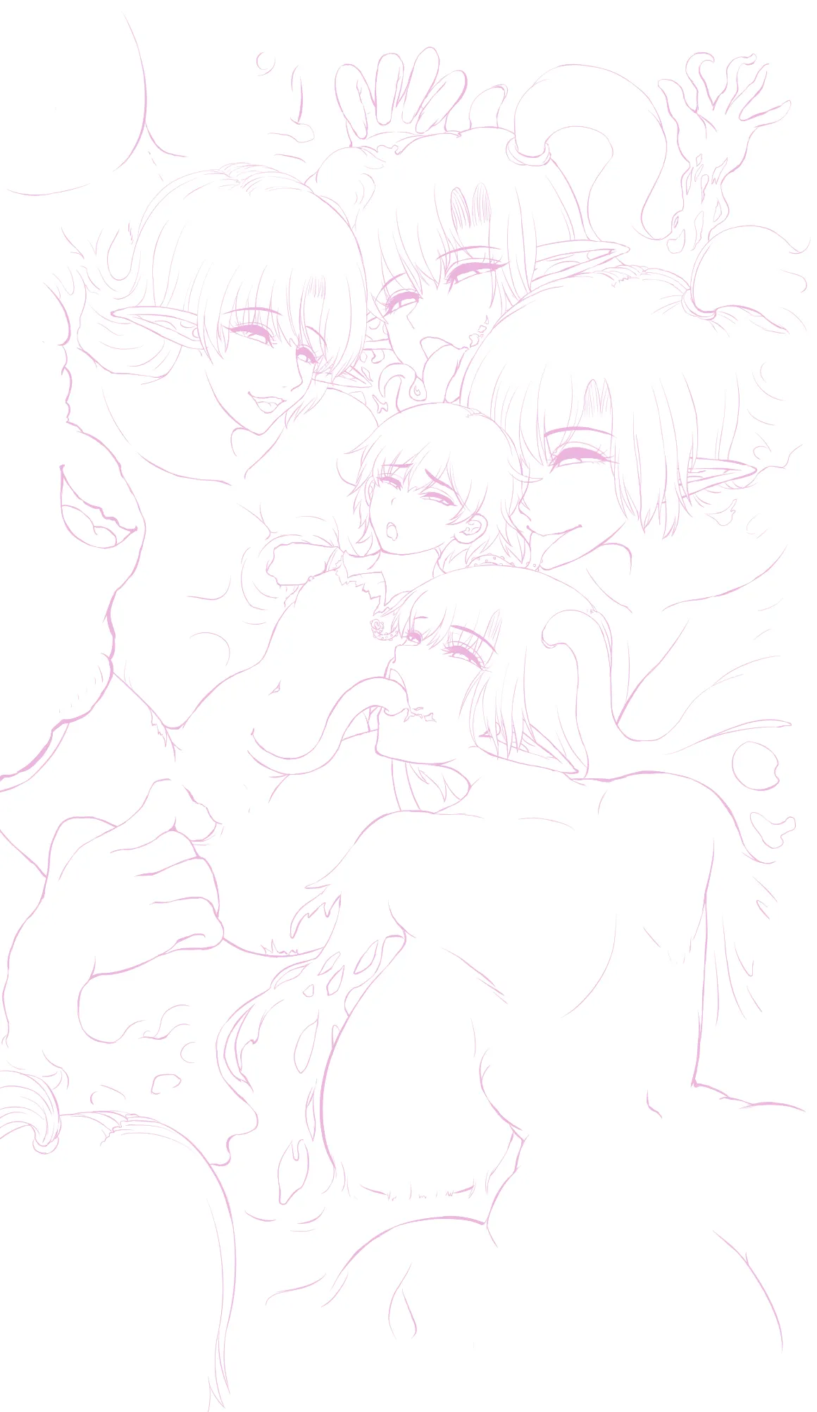 SweetEdda vol.14 Shapeshift Hen Sakusei Mamono no Yakata page 54 original parody - full color gender bender hentai manga - read online free