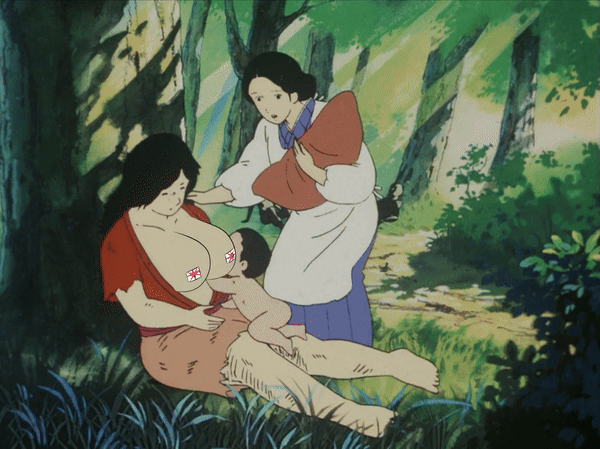 Barefoot Gen page 105 - caption hentai manga - read online free