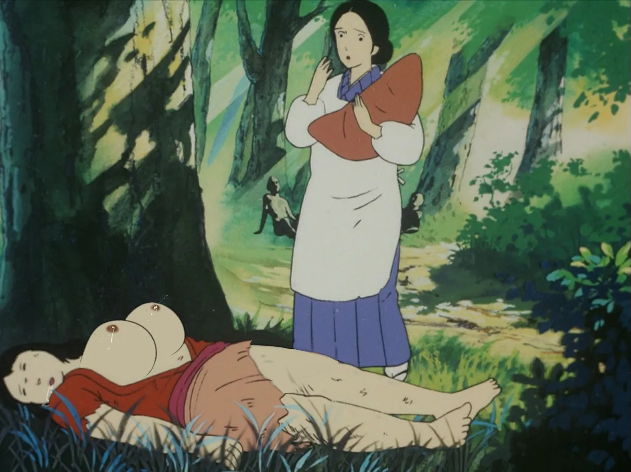 Barefoot Gen page 227 - caption hentai manga - read online free