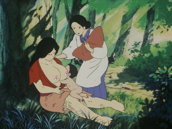 Barefoot Gen page 99 - caption hentai manga - read online free