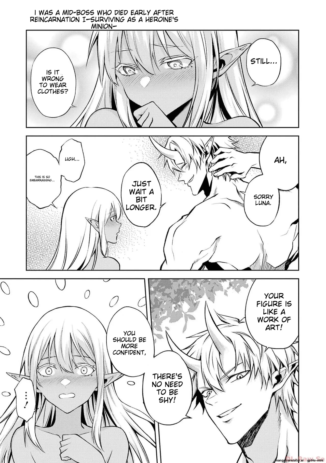 Tensei Shitara Joban de Shinu Naka Boss Datta - Heroine Kenzokuka de Ikinokoru vol.2 page 33 - rough translation demon girl hentai manga - read online free