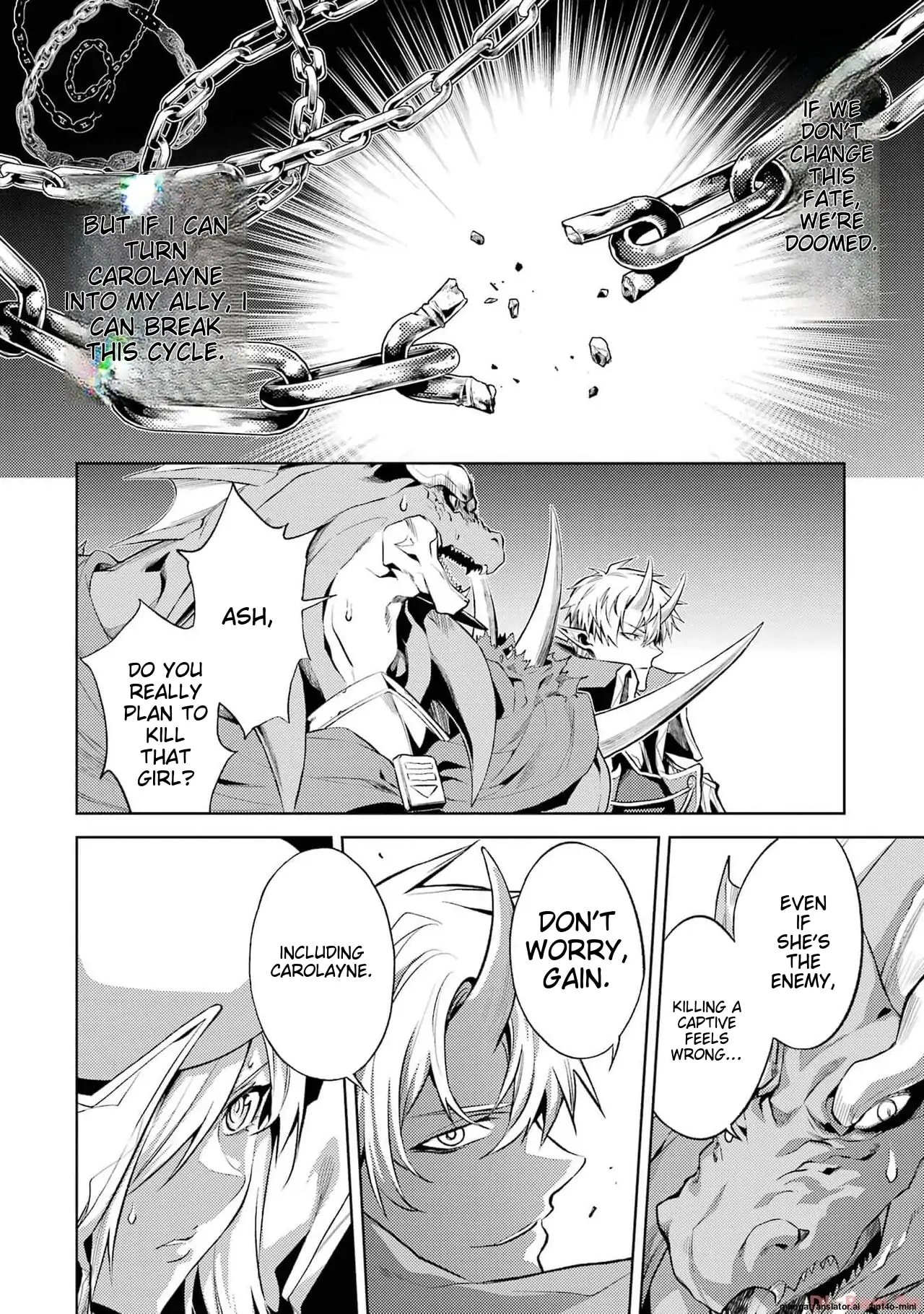 Tensei Shitara Joban de Shinu Naka Boss Datta - Heroine Kenzokuka de Ikinokoru vol.2 page 80 - rough translation demon girl hentai manga - read online free