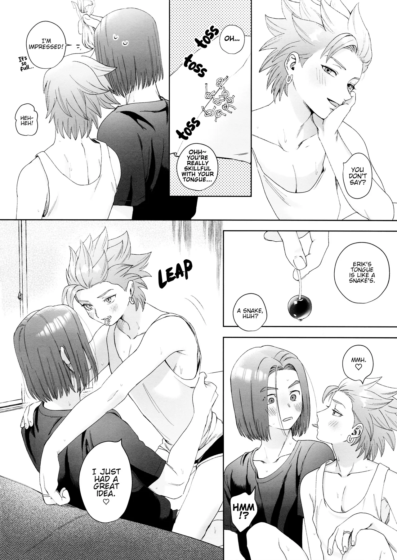 Rain and Sweat page 14 featuring camus dragon quest xi parody - kissing anal hentai manga - read online free