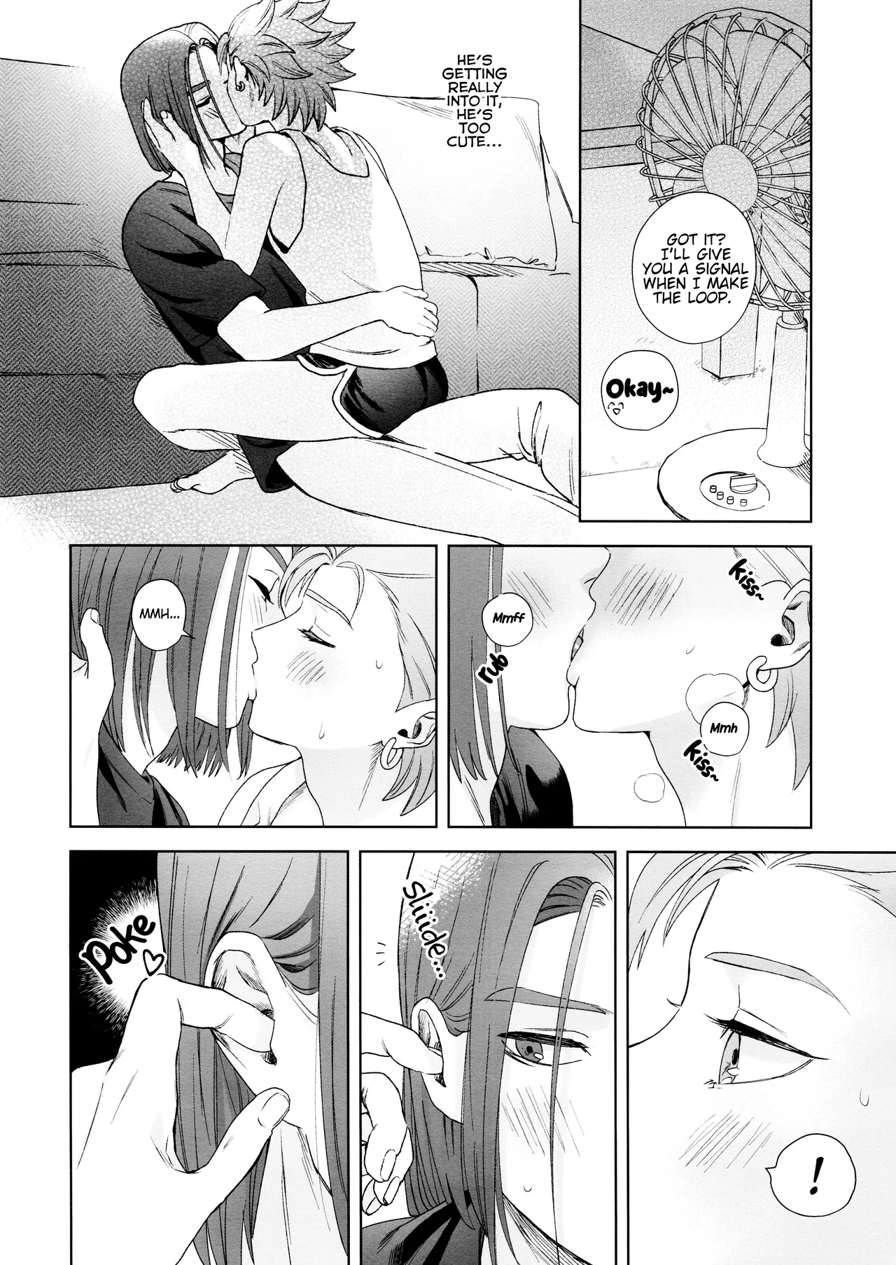 Rain and Sweat page 16 featuring camus dragon quest xi parody - rough translation kissing hentai manga - read online free
