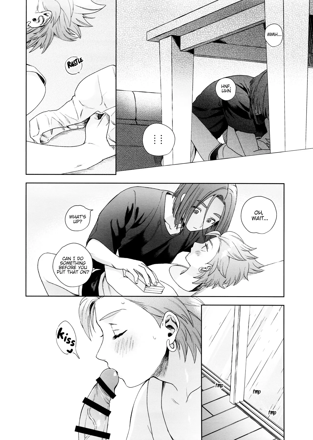 Rain and Sweat page 18 featuring camus dragon quest xi parody - rough translation kissing hentai manga - read online free