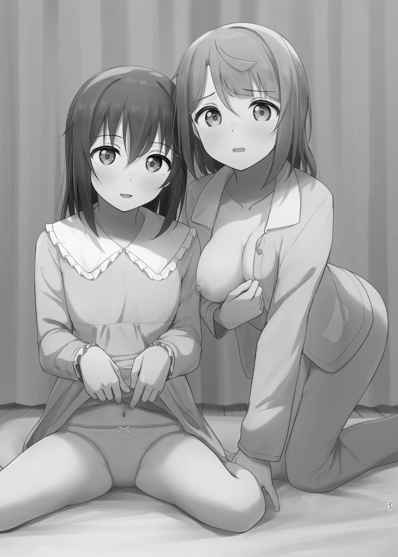 Watashi no Osananajimi / Senpai ga Kioku Soushitsu ni!? Kieta Tokimeki o Torimodose!! page 26 featuring shizuku osaka love live nijigasaki high school idol club parody - group ffm threesome hentai manga - read online free