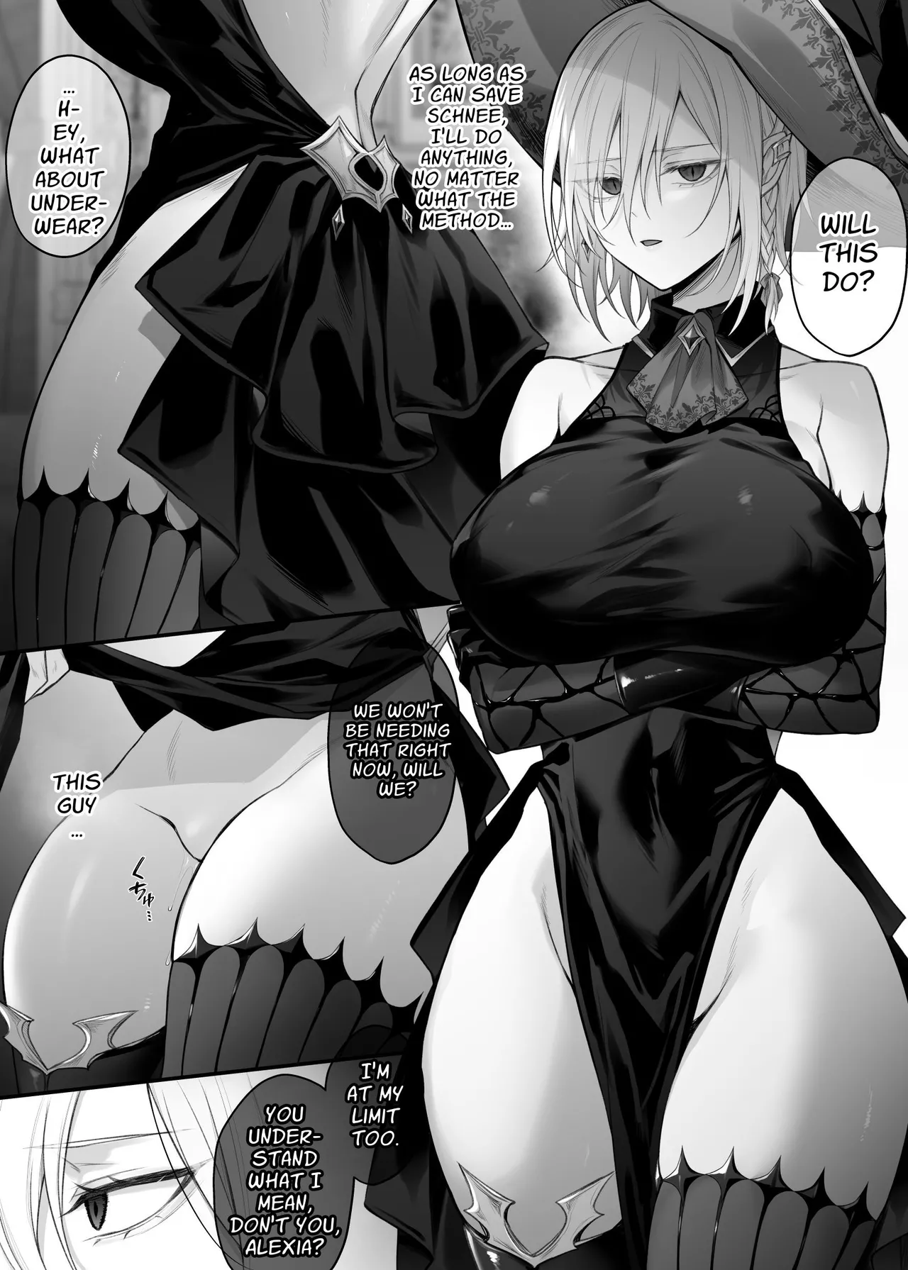 Juketsu no Majo Alexia wa Mou Otoko ni Modorenai | The Cursed Blood Witch Alexia Can Never Go Back to Being a Man page 39 original parody - nakadashi gloves hentai manga - read online free
