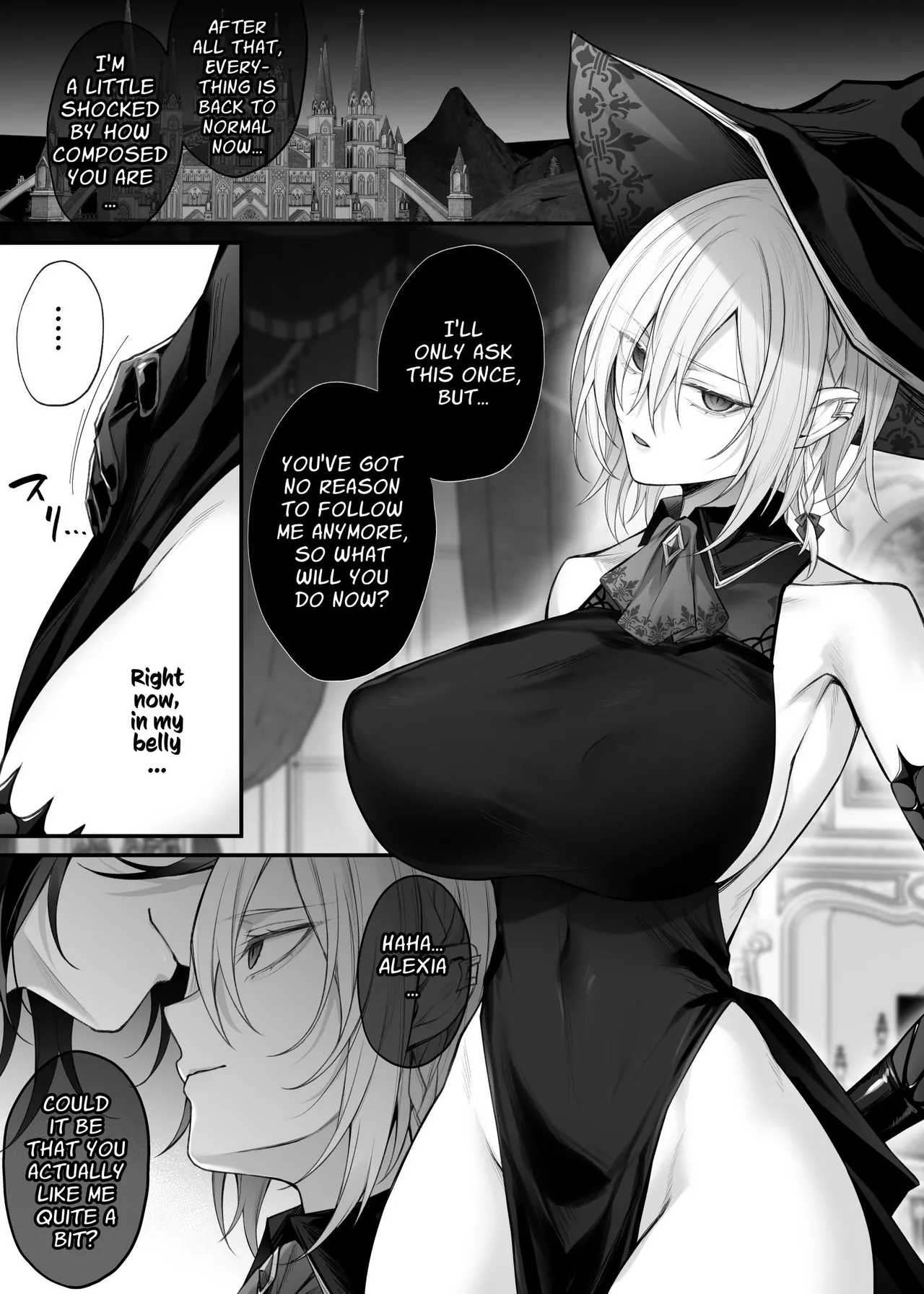 Juketsu no Majo Alexia wa Mou Otoko ni Modorenai | The Cursed Blood Witch Alexia Can Never Go Back to Being a Man page 48 original parody - nakadashi gloves hentai manga - read online free