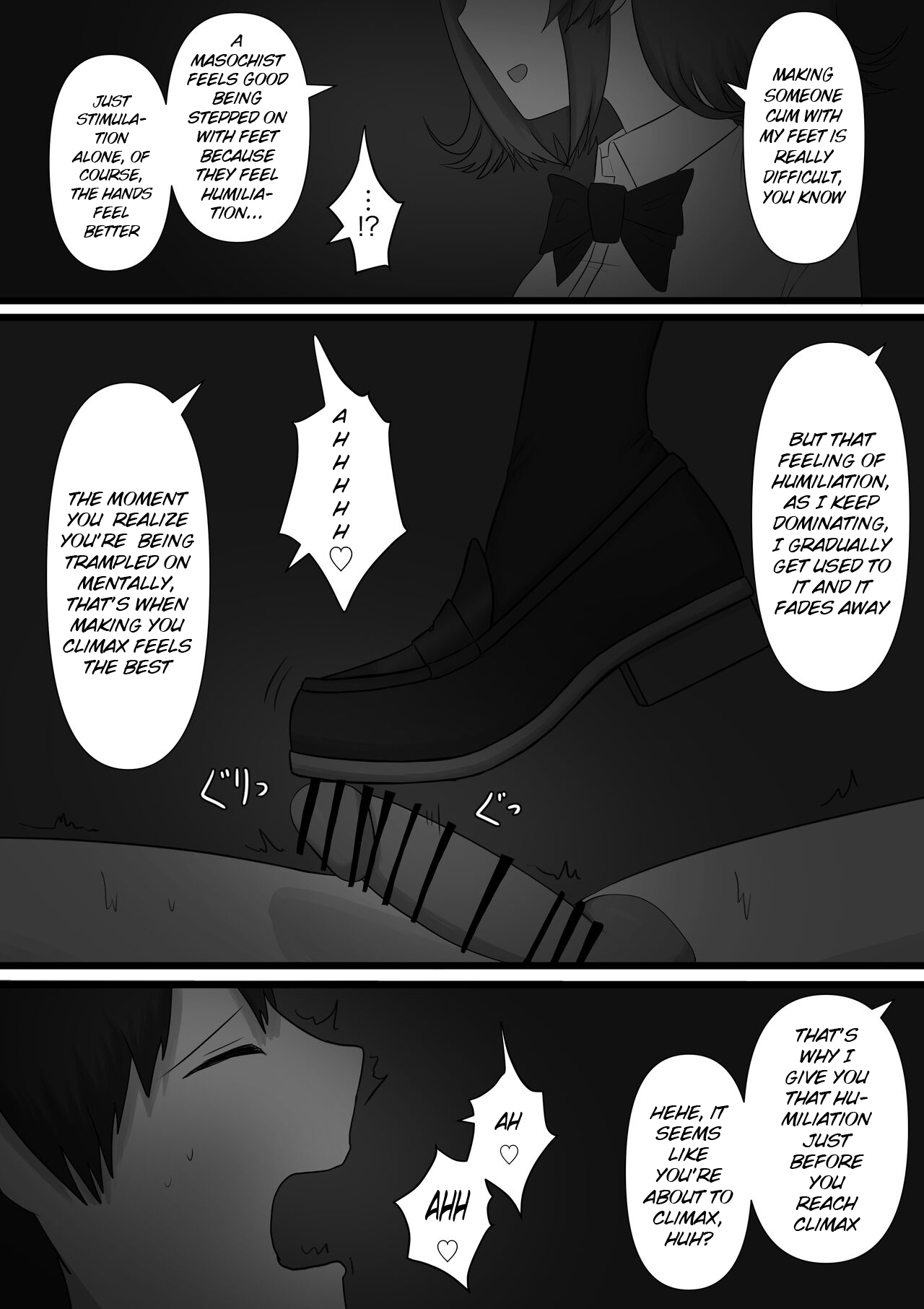 Okubyoumono ga M Seikan ni Ittemita | A coward tried going to an M-Sex shop page 43 original parody - sole female sole male hentai manga - read online free