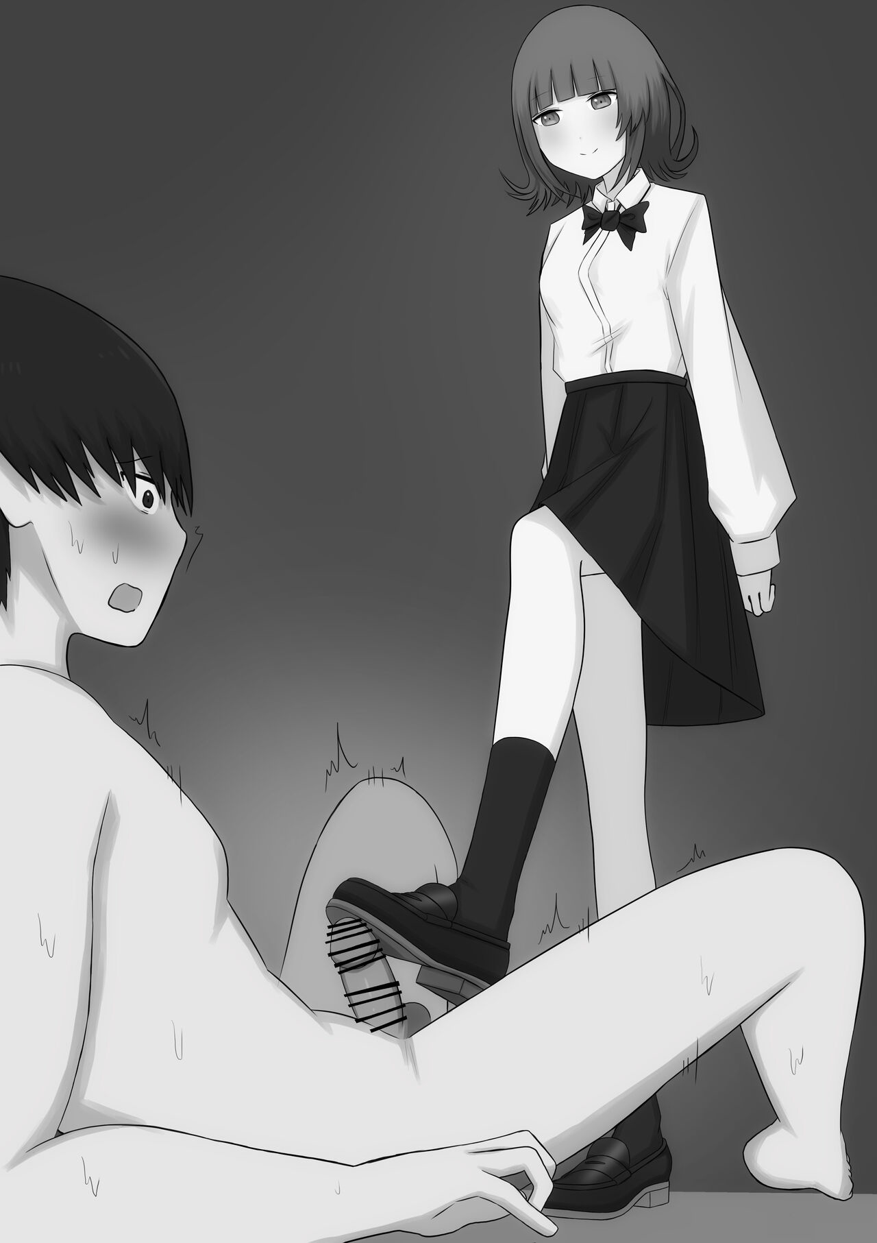 Okubyoumono ga M Seikan ni Ittemita | A coward tried going to an M-Sex shop page 45 original parody - sole female sole male hentai manga - read online free