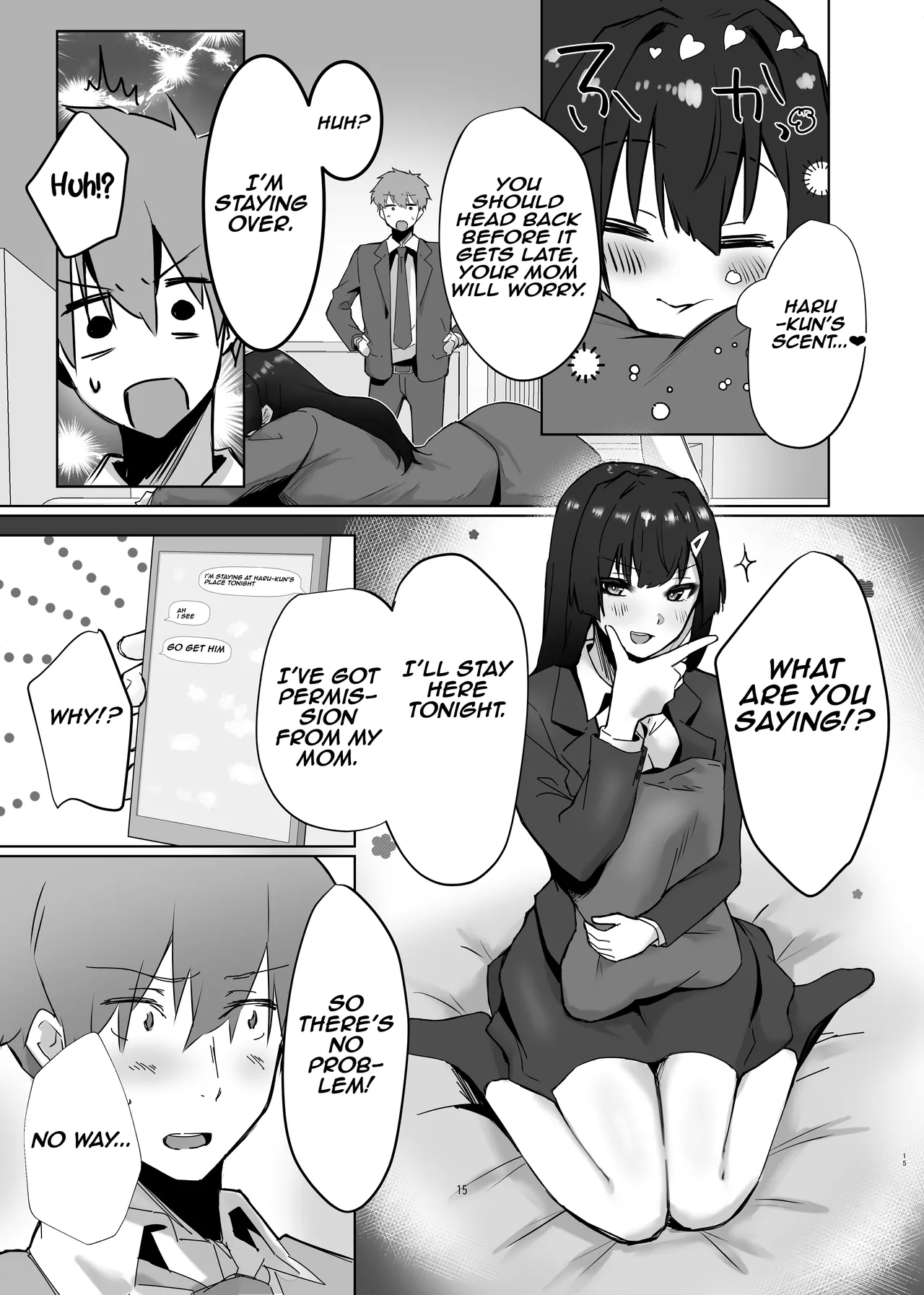 Osananajimi JK ga Dosukebe ni Seichou shita no de Sotsugyou Ichalove SEX suru Hanashi | The story of a childhood  friend who has grown up to be perverted, so they have graduation lovey-dovey sex page 16 original parody - virginity big breasts hentai manga - read online free