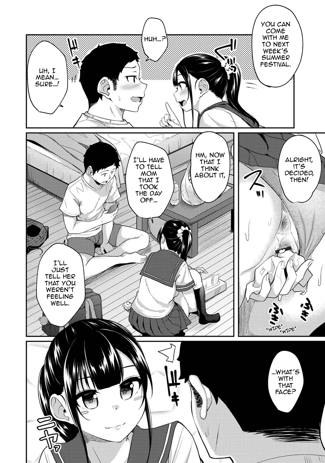Asa Okitara Imouto ga Hadaka Apron Sugata datta node Hamete Mita | I Woke Up to my Naked Apron Sister and Tried Fucking Her Ch. 1-15 page 225 - squirting sweating hentai manga - read online free