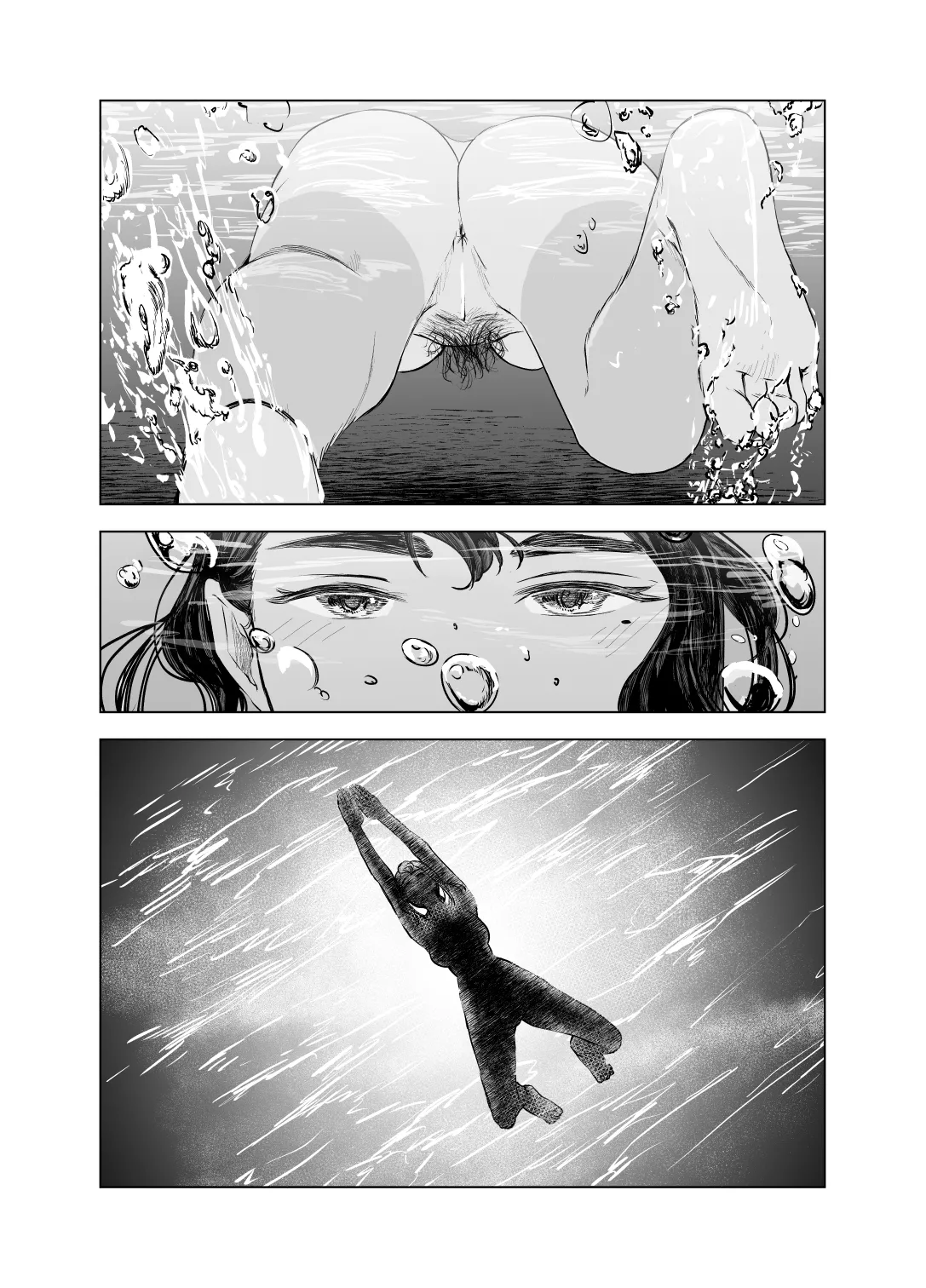 Natsu no Somarikata 3 | Tinted by Summer 3 page 14 original parody - sole female full censorship hentai manga - read online free