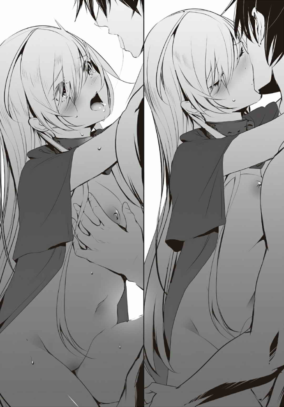 Uragirareta S Rank Boukensha no Ore wa, Aisuru Dorei no Kanojora to Tomoni Dorei dake no Harem Guild o Tsukuru Volume 1-11 & Novel Illust Fanservice page 163 - big breasts very long hair hentai manga - read online free