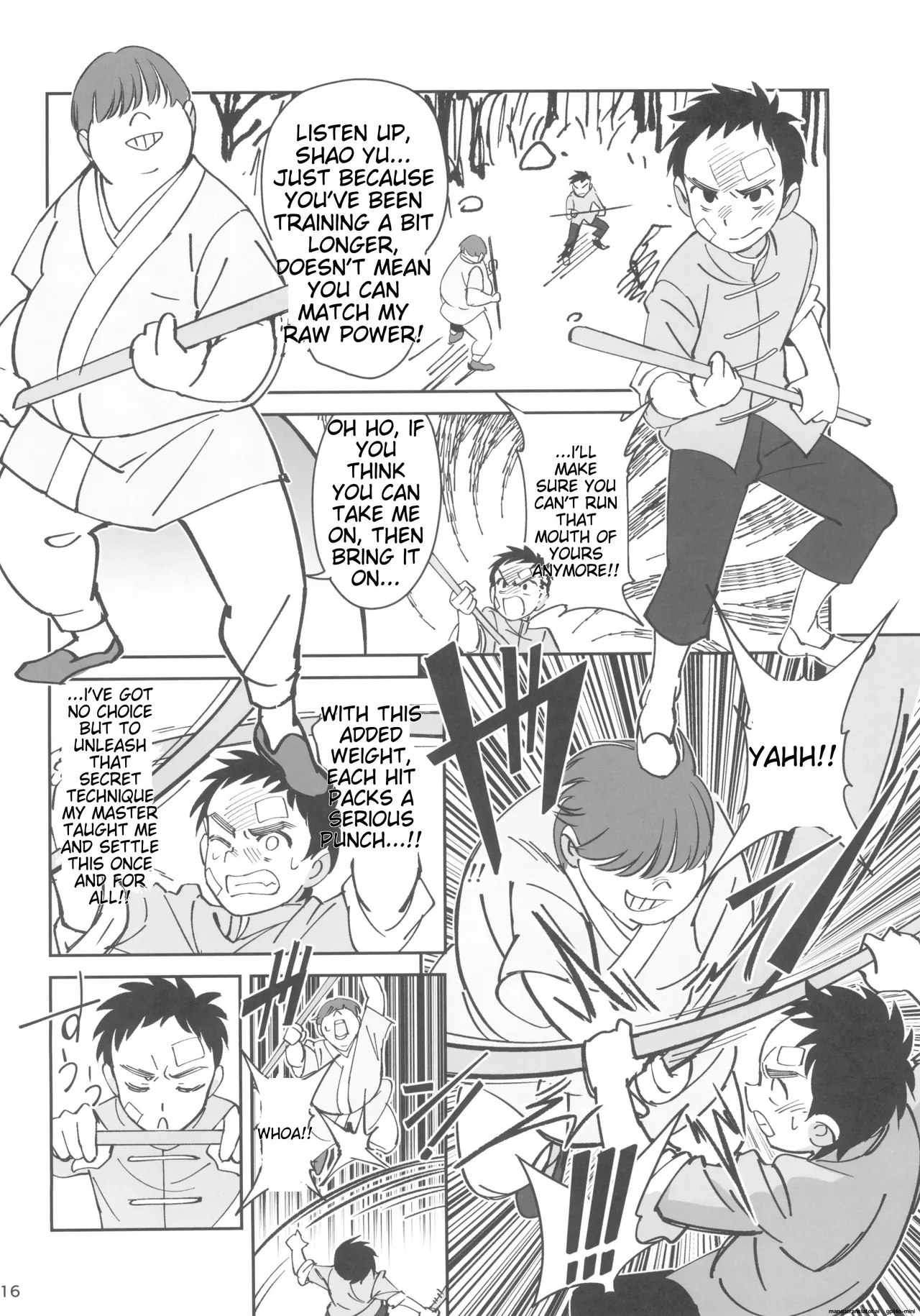 Boku no Shishou ga Kanemochi no Ijimekko ni NTRreta Hanashi page 16 original parody - rough translation tomboy hentai manga - read online free