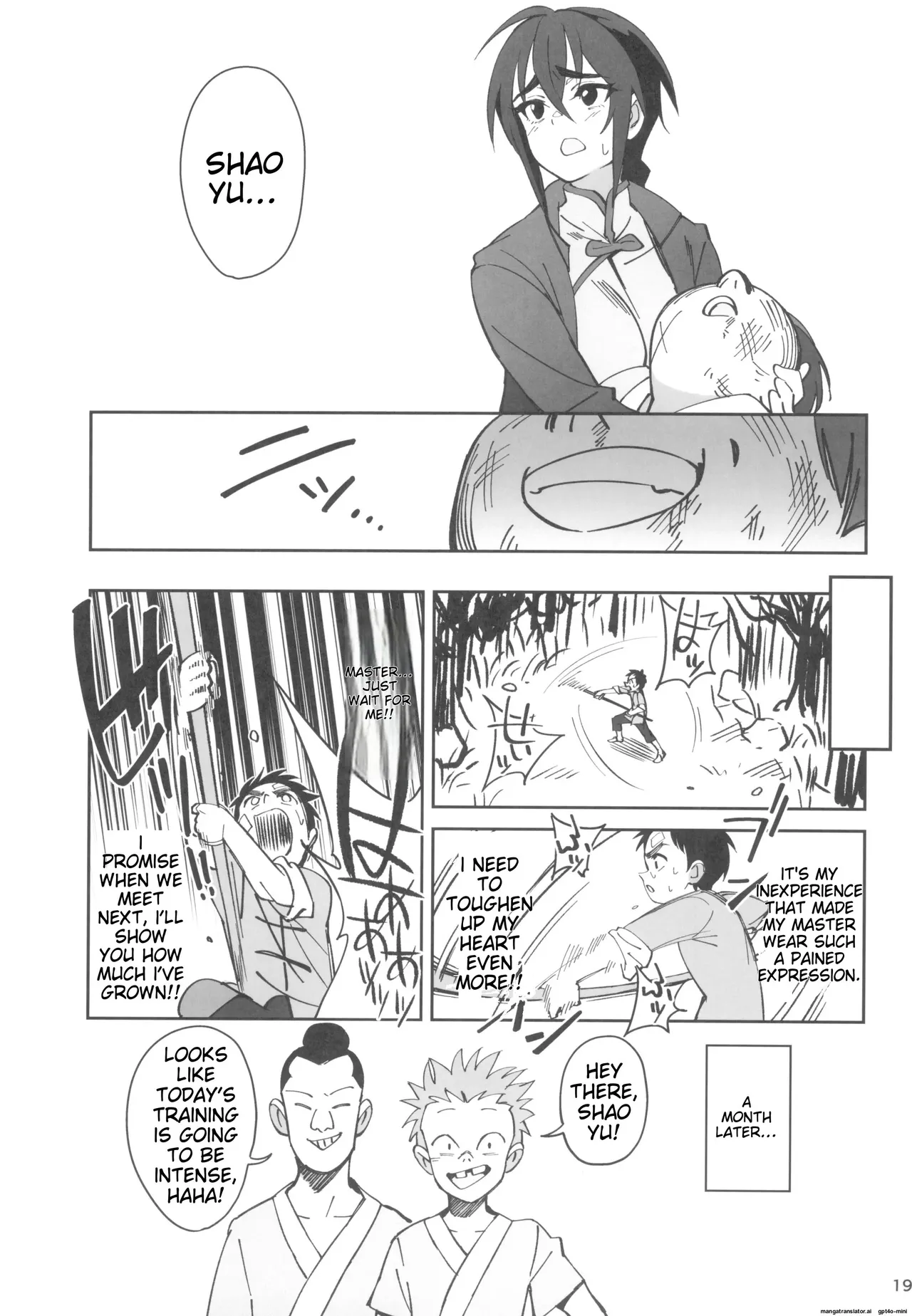 Boku no Shishou ga Kanemochi no Ijimekko ni NTRreta Hanashi page 19 original parody - netorare tomboy hentai manga - read online free