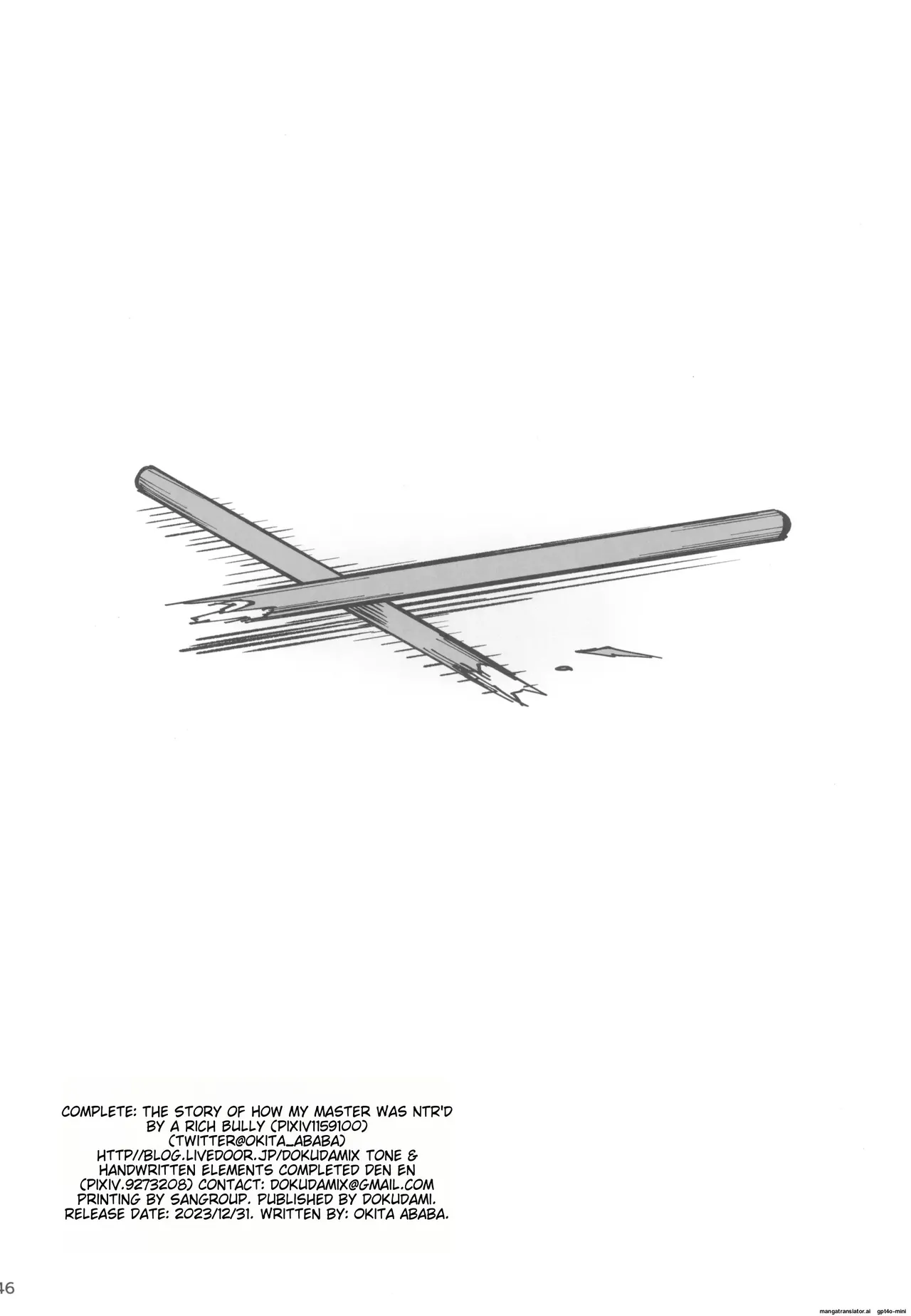 Boku no Shishou ga Kanemochi no Ijimekko ni NTRreta Hanashi page 45 original parody - rough translation tomboy hentai manga - read online free