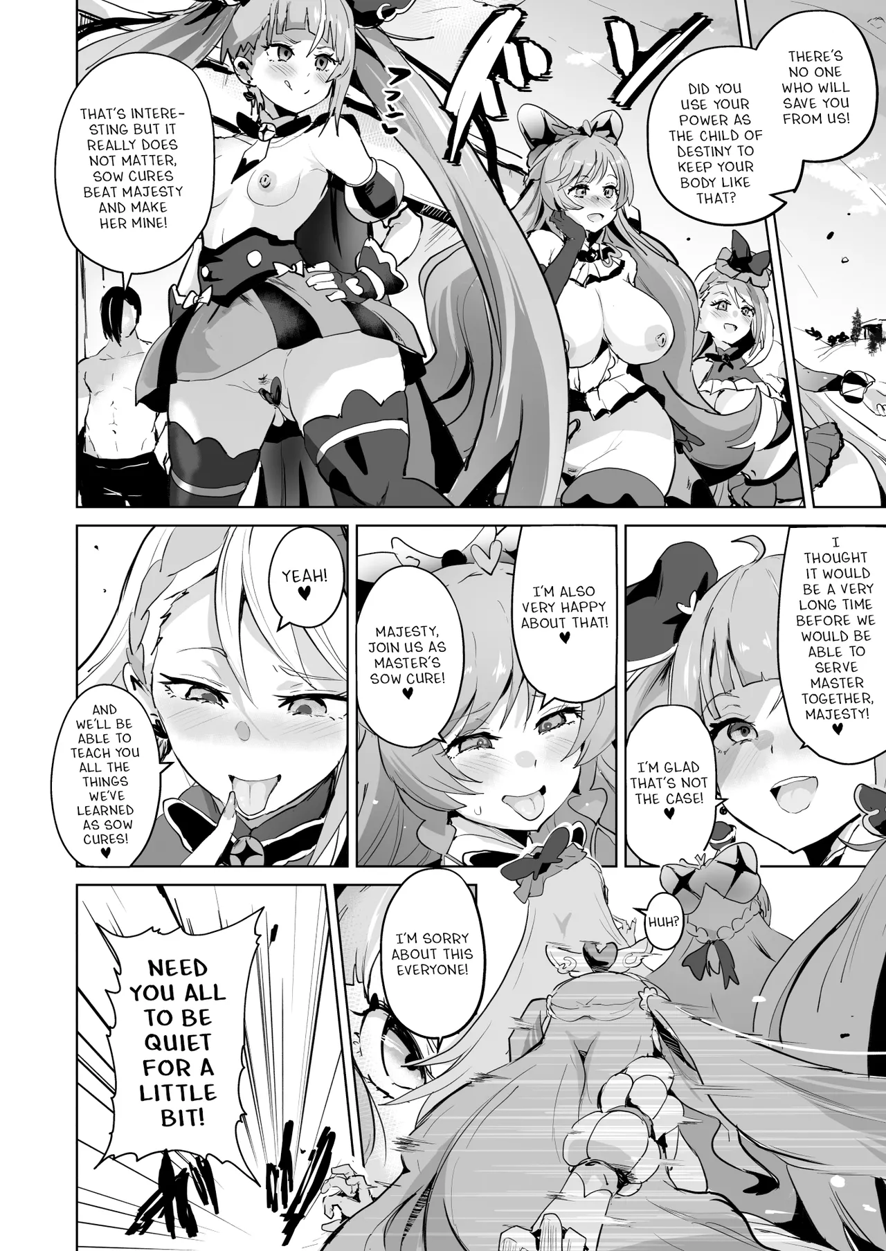 Hirogaru Dosukebe Butacure S page 45 featuring cure sky hirogaru sky precure parody - futanari big breasts hentai manga - read online free