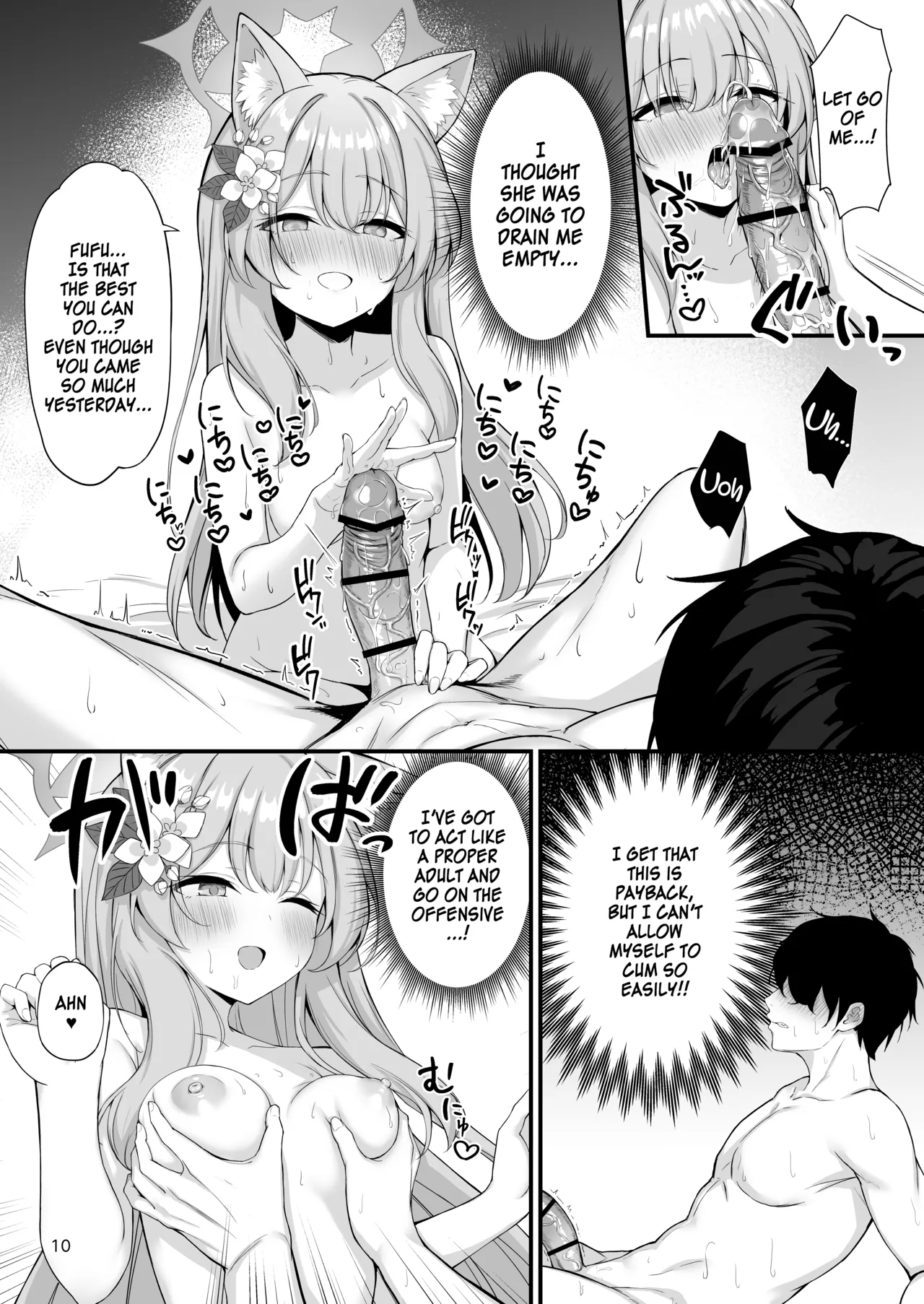 Asa Chun Mari!? | Mari Morning Delight!? page 11 featuring mari iochi blue archive parody - sole female sole male hentai manga - read online free