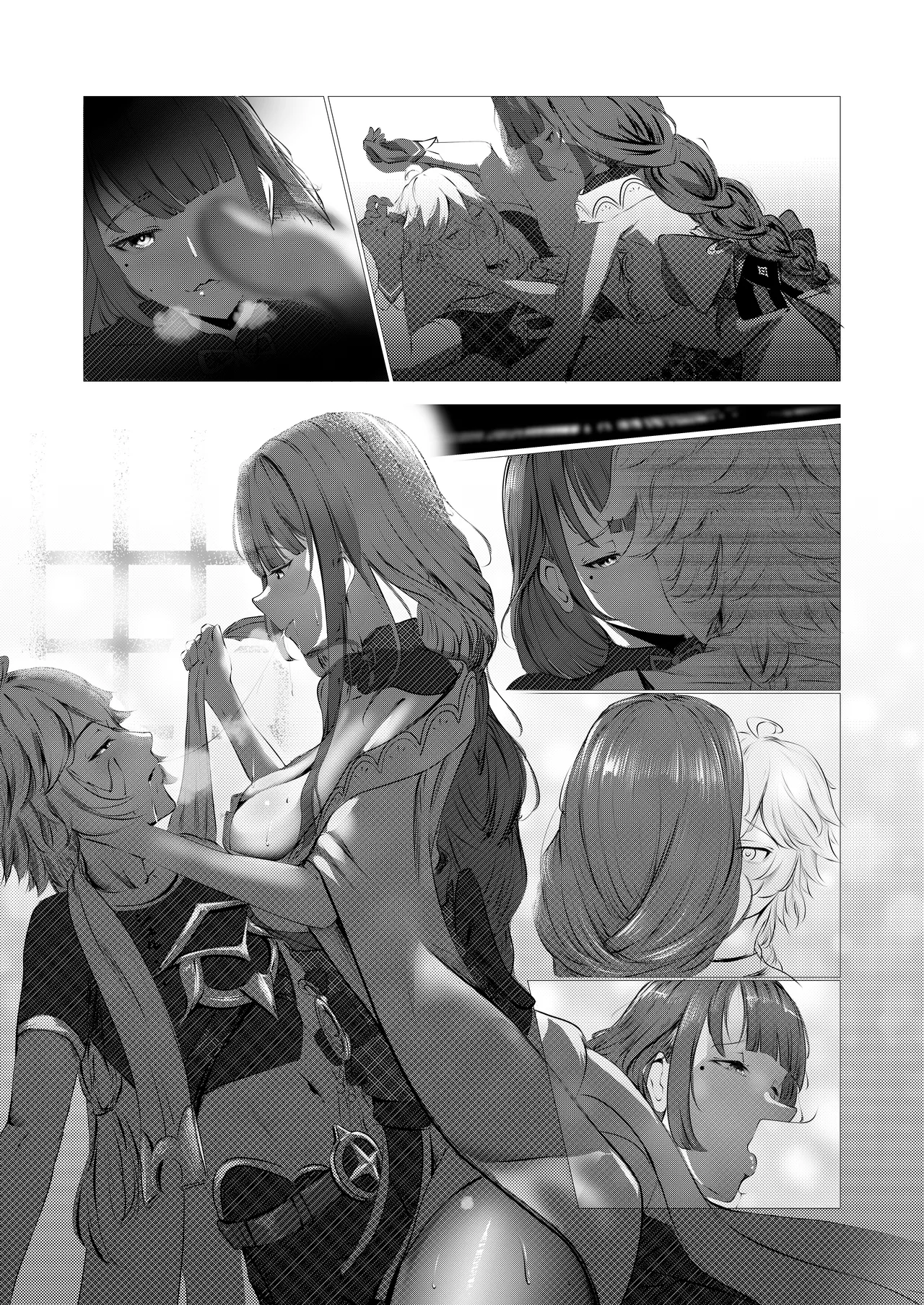 Houmatsu Mugen, Shuyu no Mama ni page 13 featuring aether genshin impact parody - sole female sole male hentai manga - read online free