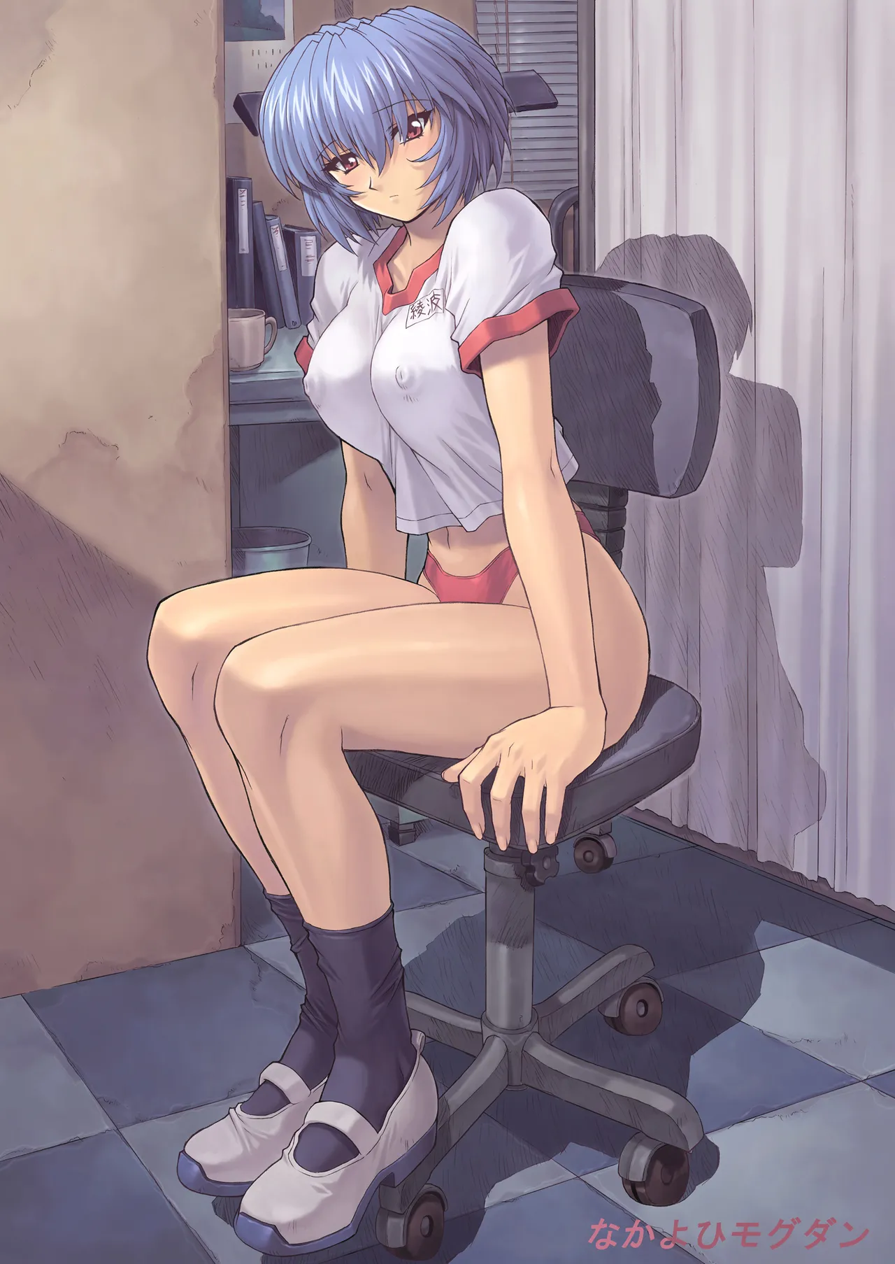 Ayanami 2 Hokenshitsu Hen page 21 featuring rei ayanami neon genesis evangelion parody - big breasts nakadashi hentai manga - read online free