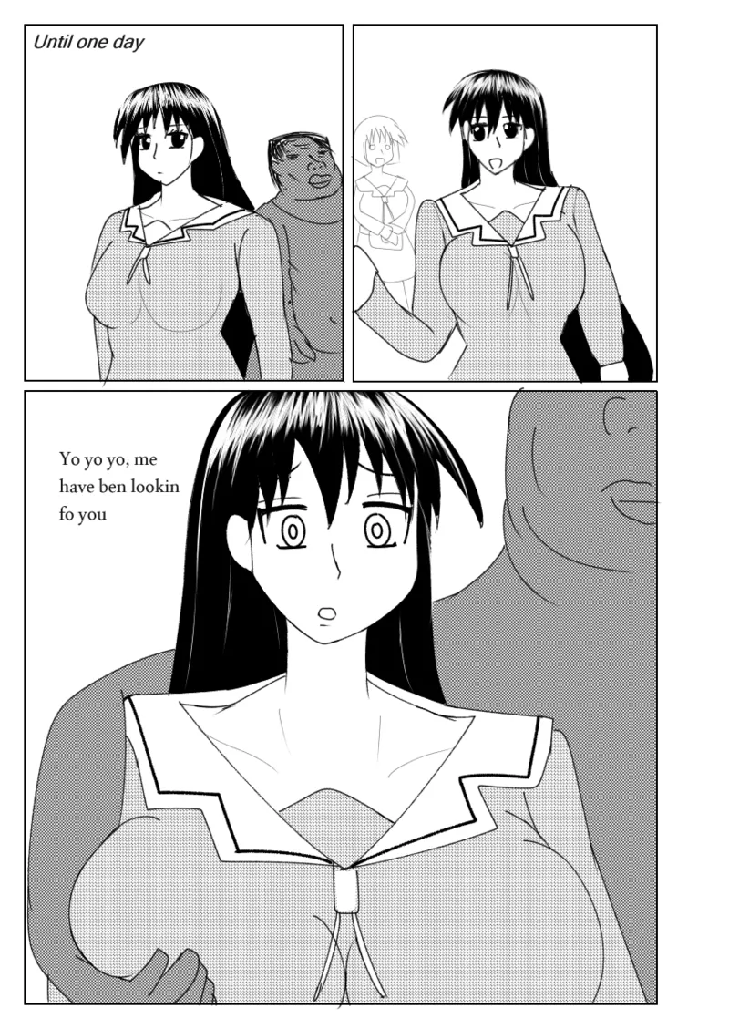 Azumanga Ngentot P Diddy Special page 185 featuring osaka azumanga daioh parody - big penis bikini hentai manga - read online free