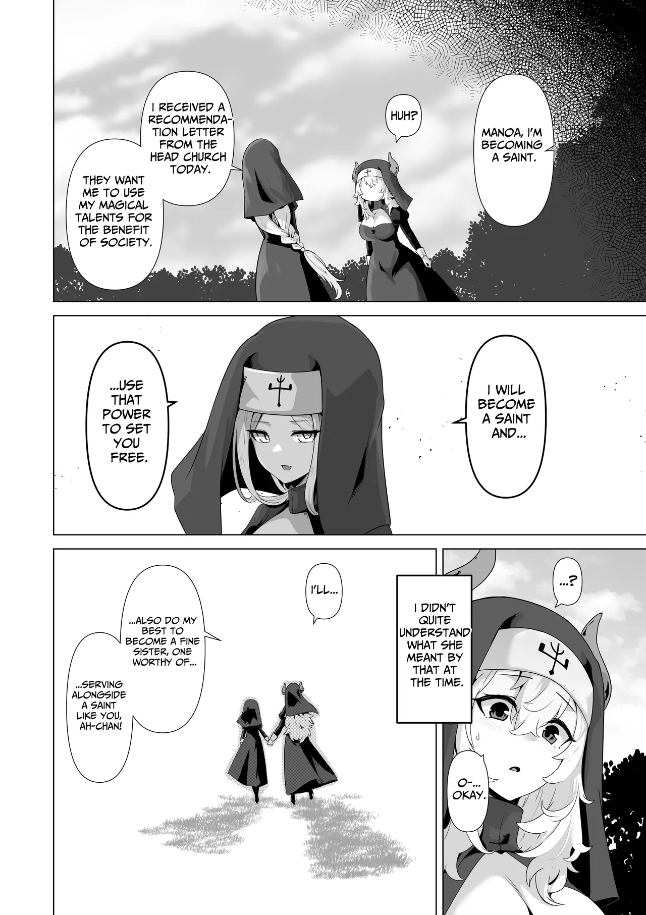 Sono Karada de Sister wa Muri desho | No Way She's A Nun With THAT Bod page 10 original parody - sole female nakadashi hentai manga - read online free