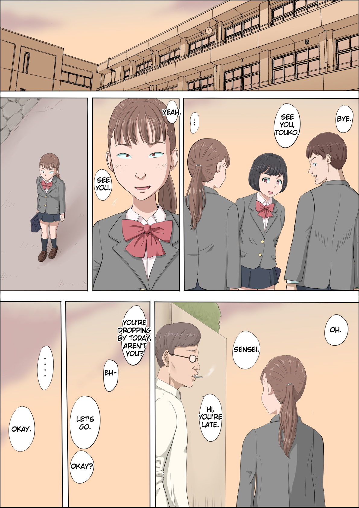 [Cotton House] Mahiru to Numata ~Wana ni Hamerareta Kanojo~ | Mahiru and Numata ~The Girl Who Fell into a Trap~ [English] page 9 original parody - sole male nakadashi hentai manga - read online free