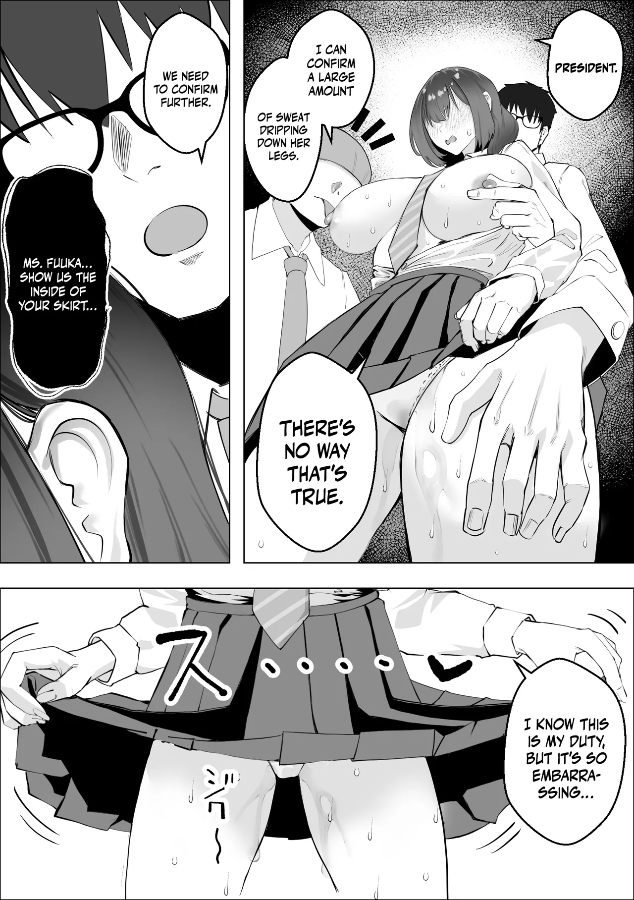 [Makuragi Zabuton] Saiminyaku -Shojo no Fuuki Iin o Yaritai Houdai | Hypnosis Drug -Doing As You Please With The Virgin Disciplinary Committee Member- [English] {Doujins.com} page 10 original parody - sole female big breasts hentai manga - read online free