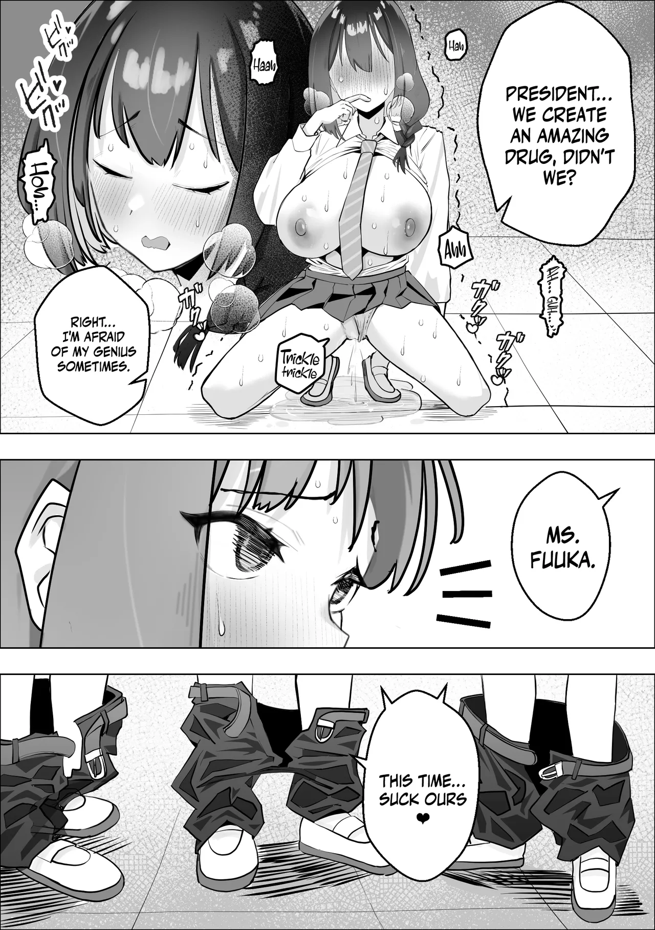 [Makuragi Zabuton] Saiminyaku -Shojo no Fuuki Iin o Yaritai Houdai | Hypnosis Drug -Doing As You Please With The Virgin Disciplinary Committee Member- [English] {Doujins.com} page 14 original parody - sole female big breasts hentai manga - read online free