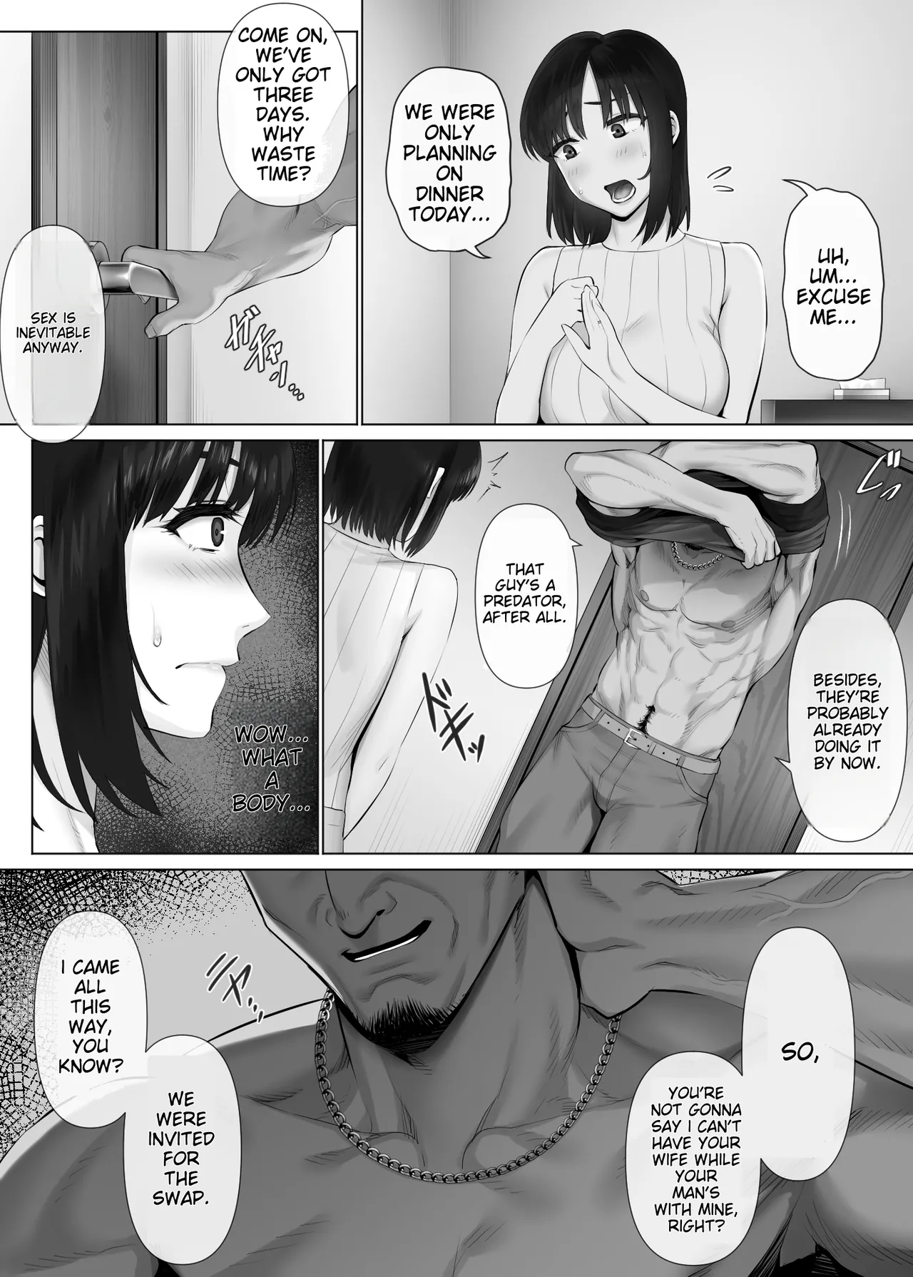 LeveChi na Swapping 2 page 9 original parody - big breasts netorare hentai manga - read online free