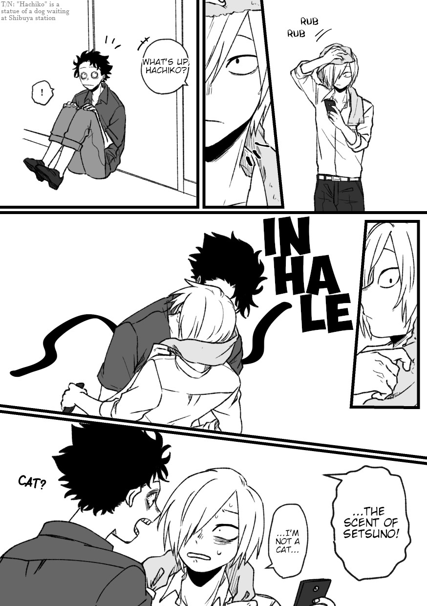 In Our Own Relationship page 83 my hero academia parody - rough translation kissing hentai manga - read online free