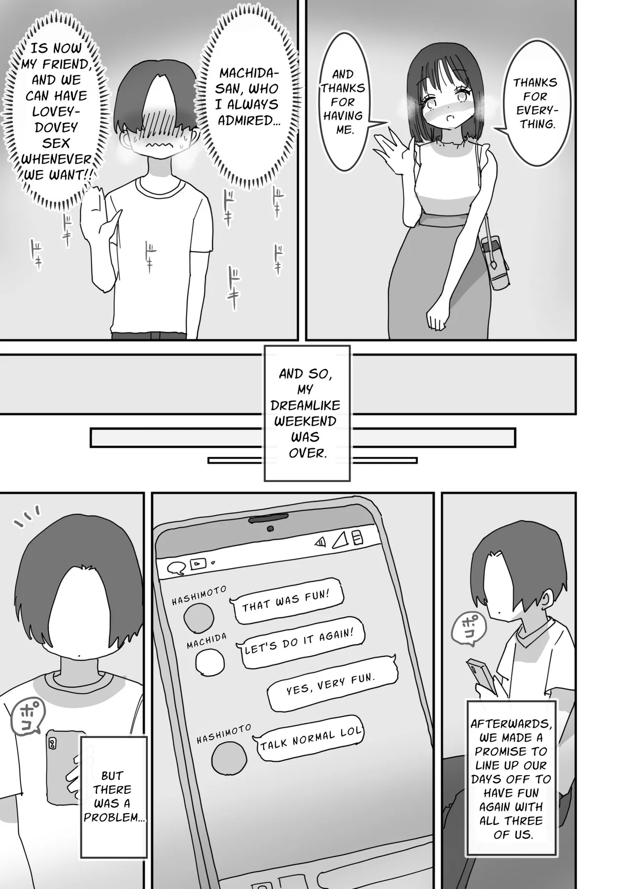 Onna Tomodachi to Sugosu Mattari Icha Love H na Kyuujitsu | My Naughty Lovey-Dovey Day Off With My Female Friends page 52 original parody - big breasts group hentai manga - read online free
