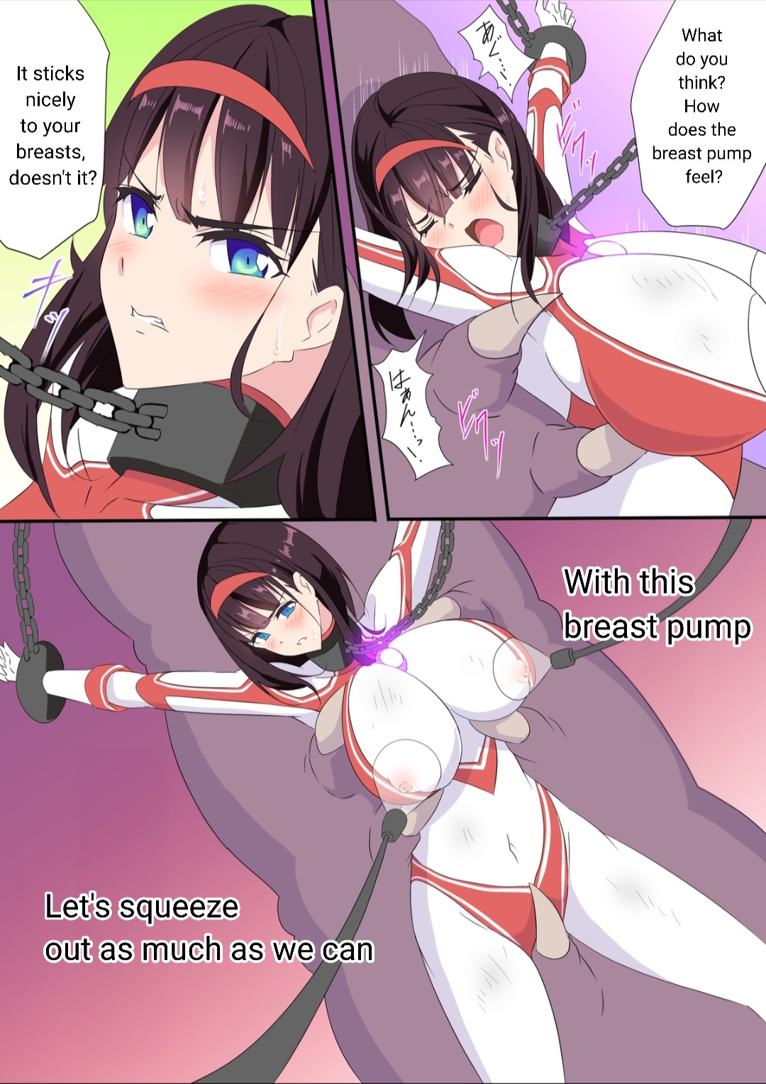 Ultra Airi's breasts are tortured with feather needles part 27-31 page 9 original parody - full color rough translation hentai manga - read online free