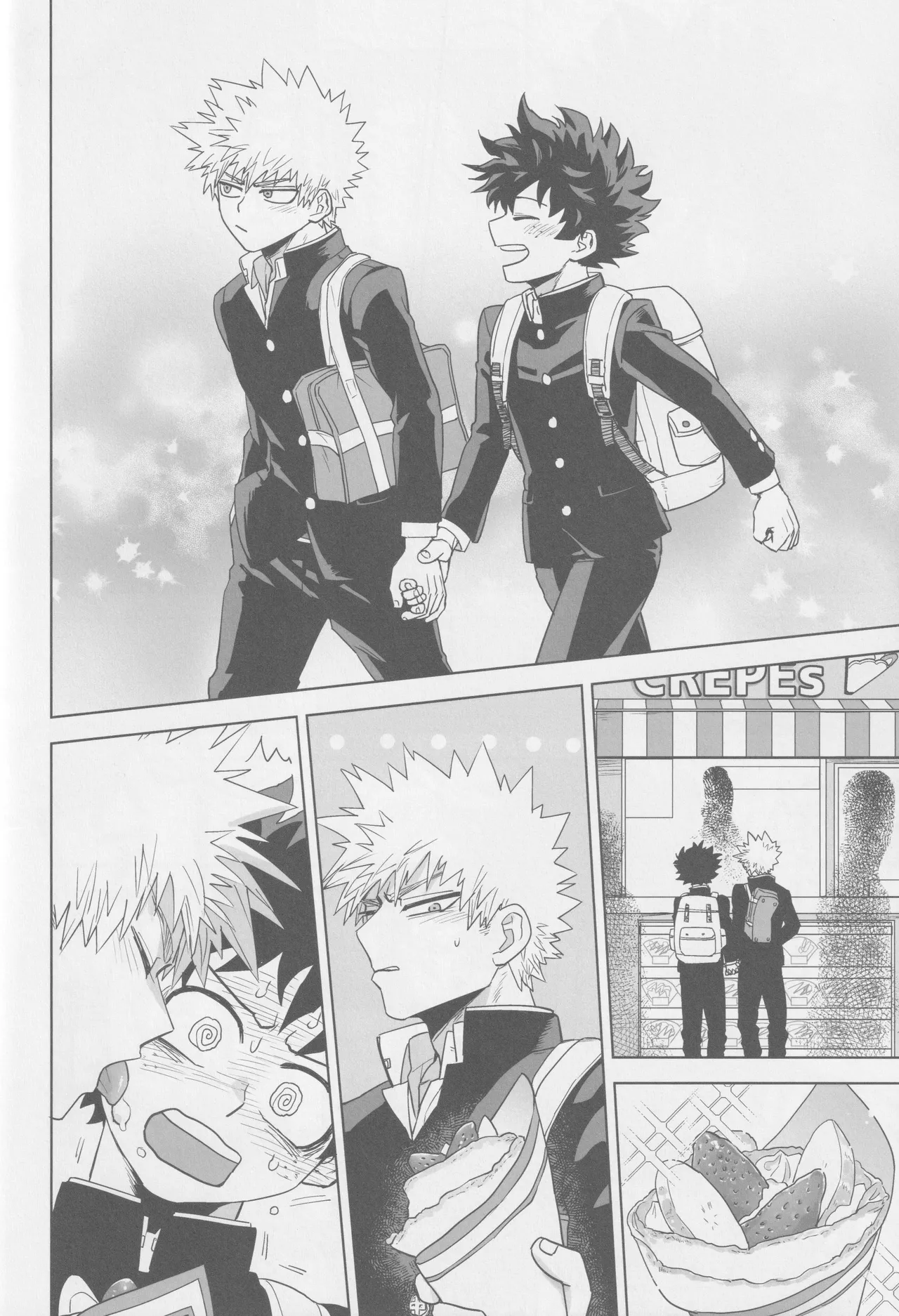 Kowai yume wa mou minai page 14 featuring katsuki bakugou my hero academia parody - anal yaoi hentai manga - read online free