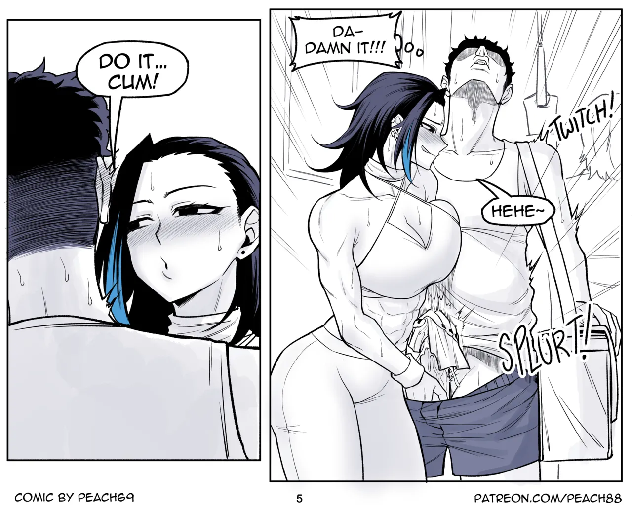 Sadist Junior / Sadist GF page 59 original parody - squirting handjob hentai manga - read online free