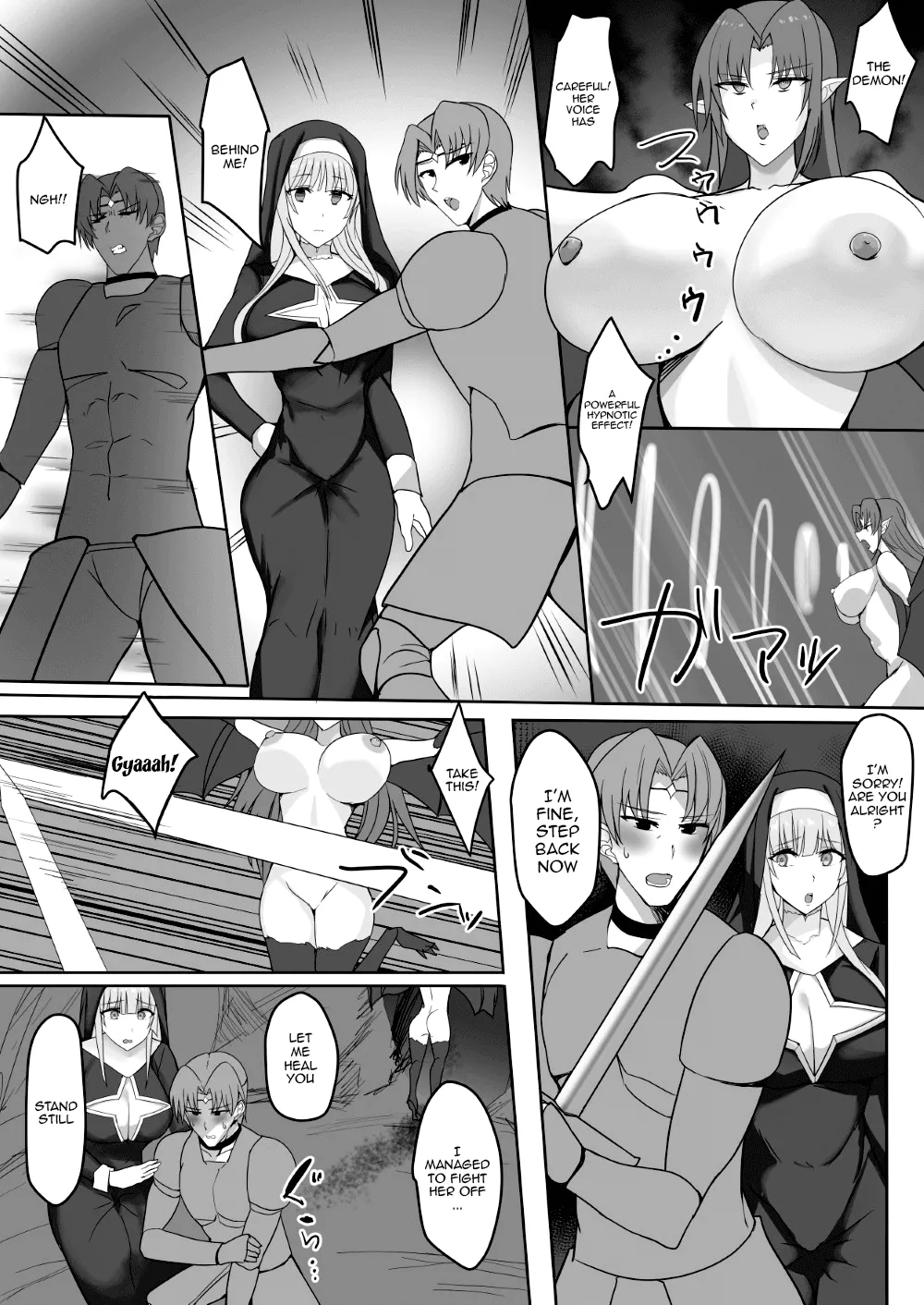 Kinpatsu Seiso Sister, Ochiru - Page 21