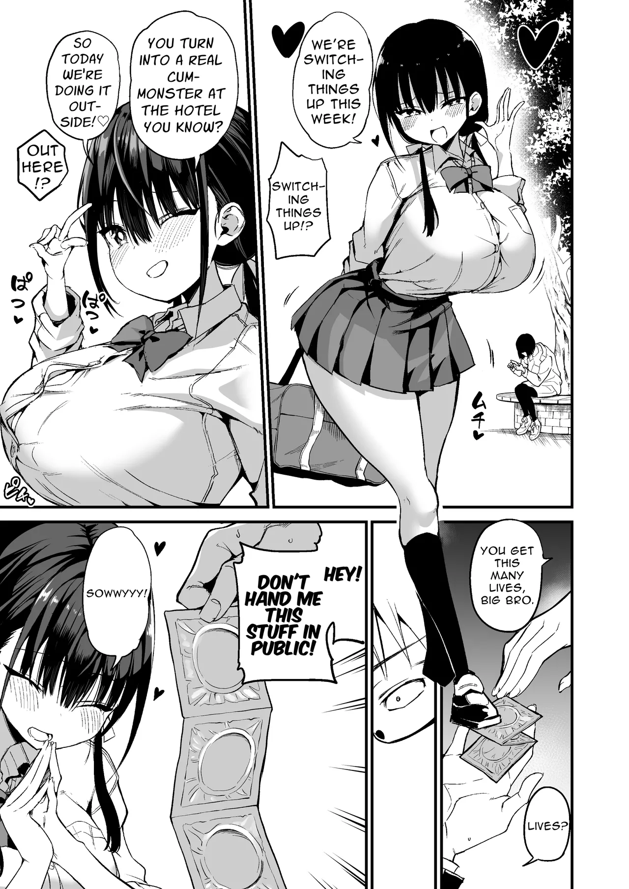Kanojo no Imouto ga Kyonyuu MiniSkir JK de Koakuma-kei 5 | My Girlfriend's Sister is a Busty Deviless in a Miniskirt 5 page 10 original parody - sole female sole male hentai manga - read online free