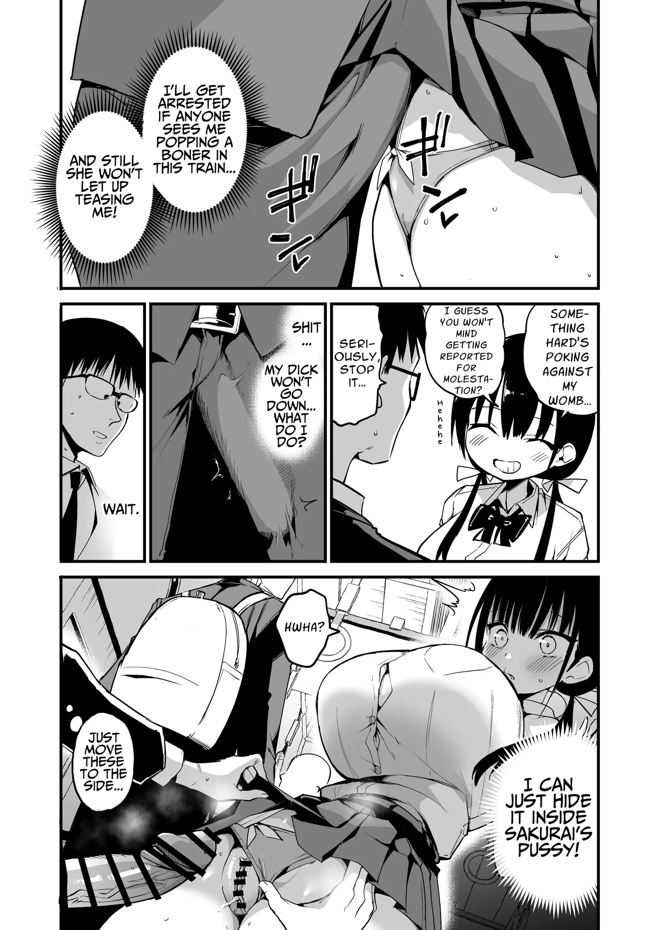 Kanojo no Imouto ga Kyonyuu MiniSkir JK de Koakuma-kei 5 | My Girlfriend's Sister is a Busty Deviless in a Miniskirt 5 page 47 original parody - big breasts big nipples hentai manga - read online free