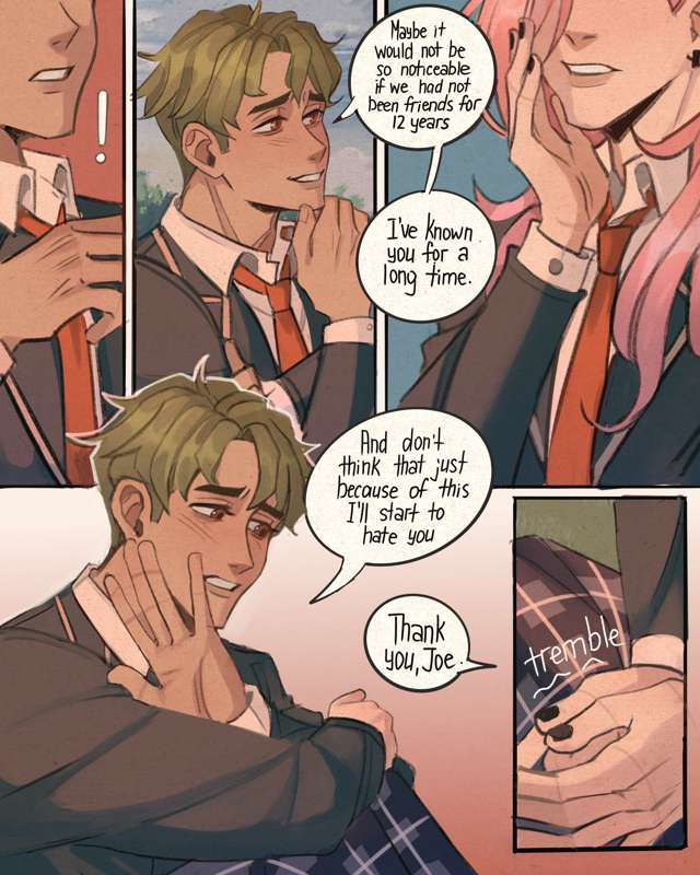 Our Happily Ever After #matchablossom page 10 featuring kaoru sakurayashiki sk8 the infinity parody - kissing schoolboy uniform hentai manga - read online free