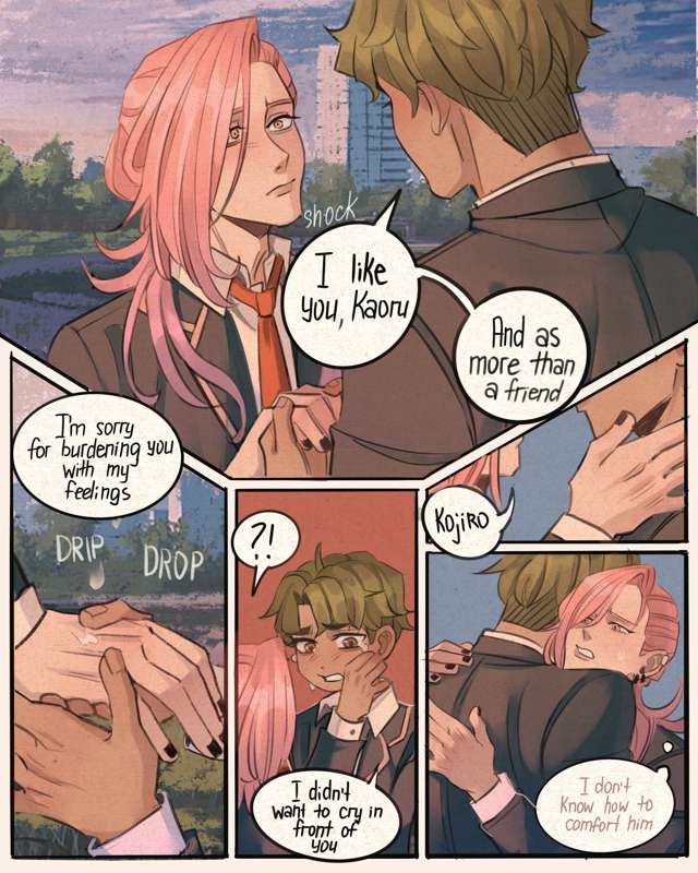 Our Happily Ever After #matchablossom page 12 featuring kojiro nanjo sk8 the infinity parody - kissing muscle hentai manga - read online free