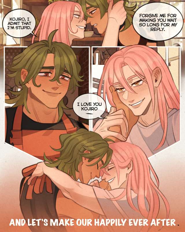 Our Happily Ever After #matchablossom page 67 featuring kojiro nanjo sk8 the infinity parody - kissing muscle hentai manga - read online free