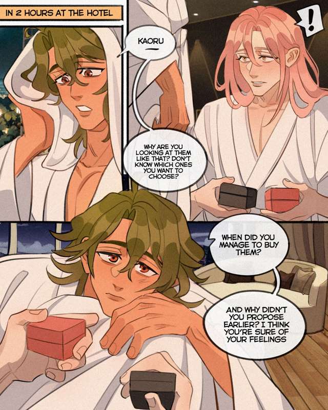 Our Happily Ever After #matchablossom page 98 featuring kaoru sakurayashiki sk8 the infinity parody - kissing schoolboy uniform hentai manga - read online free