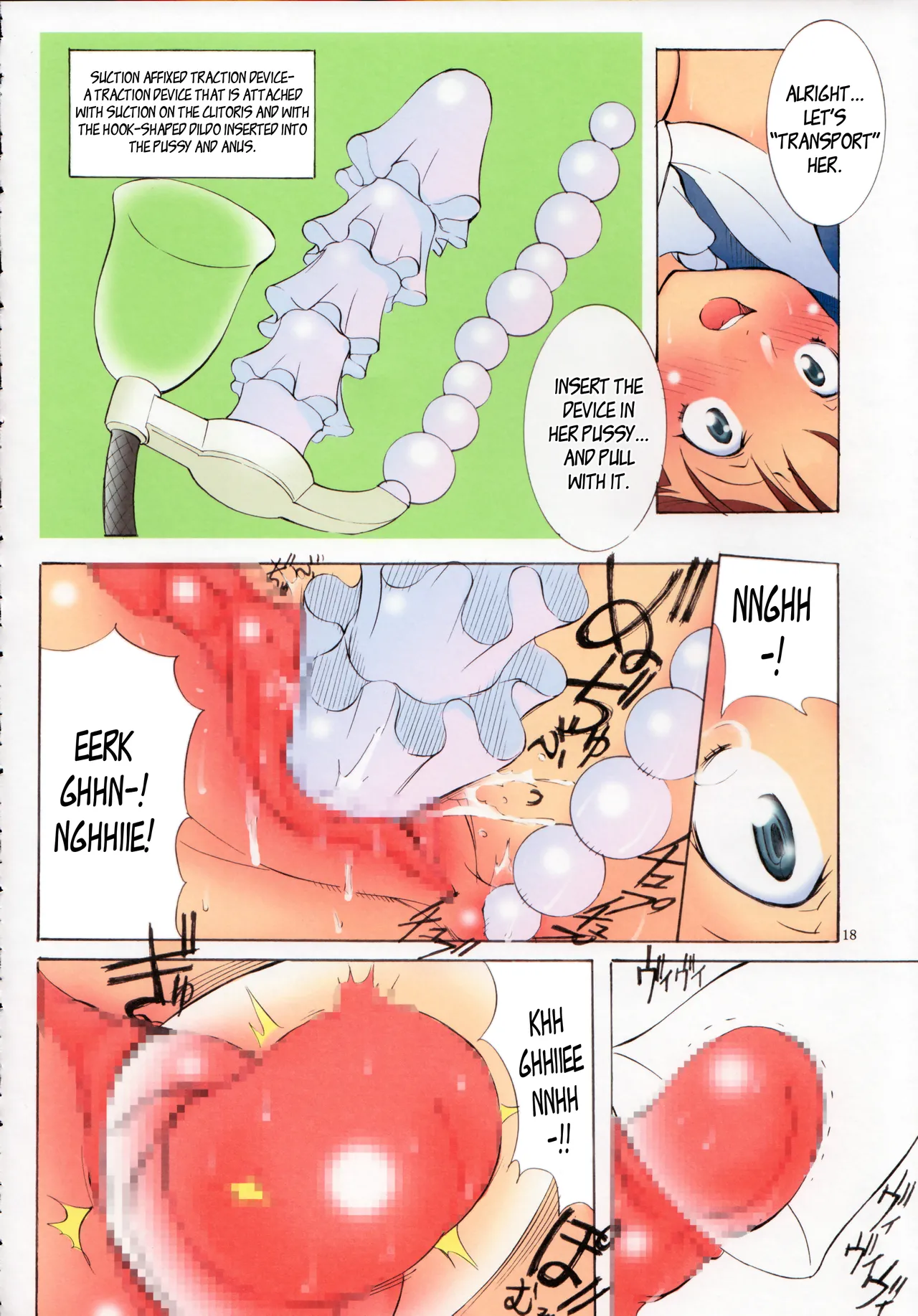 C80) [Algolagnia (Mikoshiro Honnin)] St. Margareta Gakuen COLORFUL! vol.11 [English] [CarlJPTL] [Incomplete] page 18 original parody - big breasts bondage hentai manga - read online free