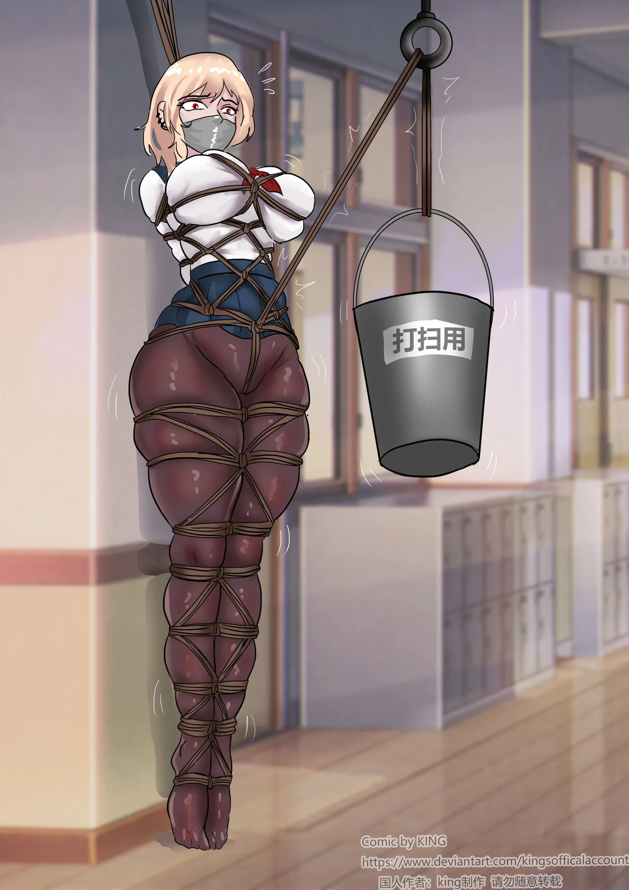 School Bully page 24 original parody - pantyhose stockings hentai manga - read online free