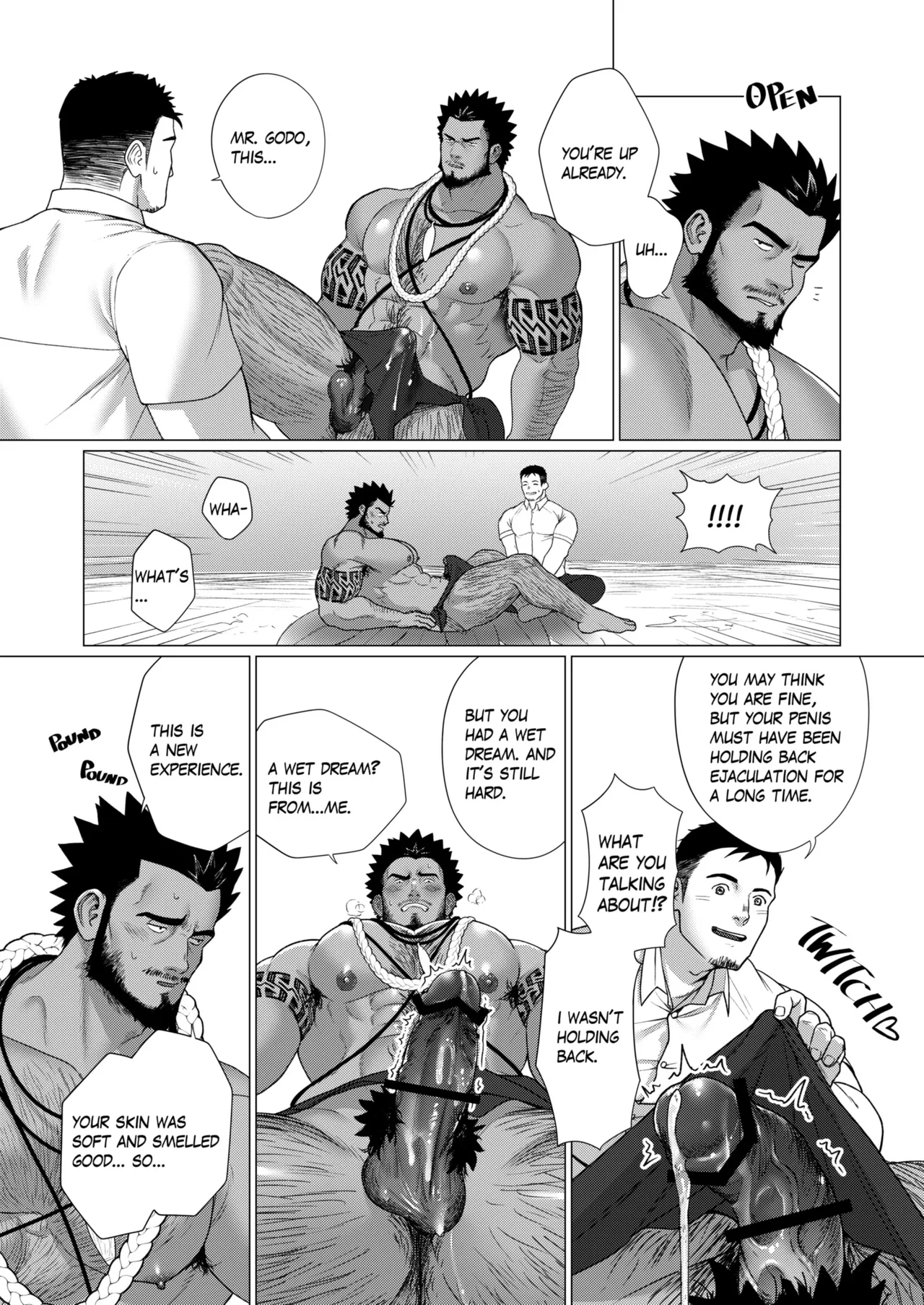 Men of the Tribal Village 1 page 14 original parody - onahole masturbation hentai manga - read online free