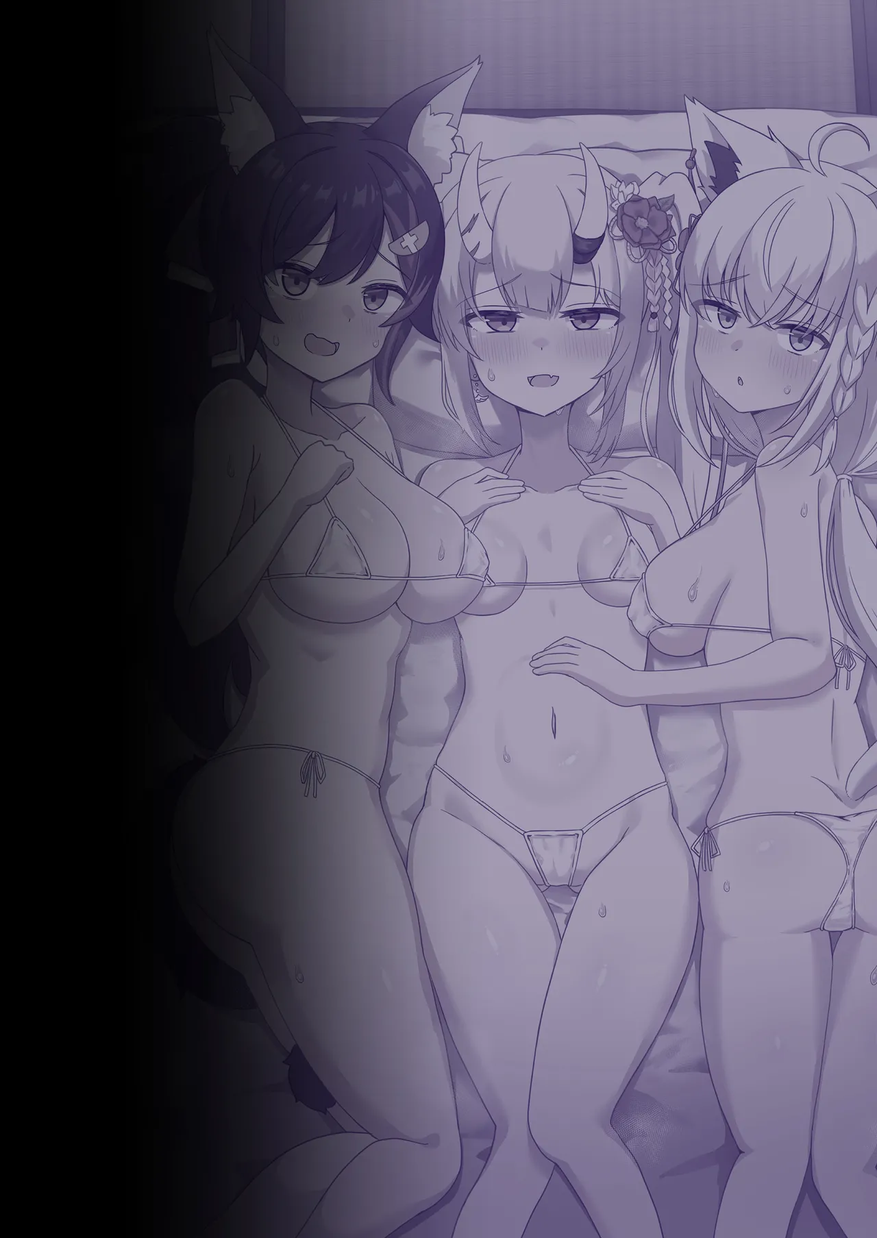 Iro wa Nioedo Midare Mafu | 絢爛色香 凌亂狂舞 page 25 featuring ookami mio hololive parody - bikini kemonomimi hentai manga - read online free