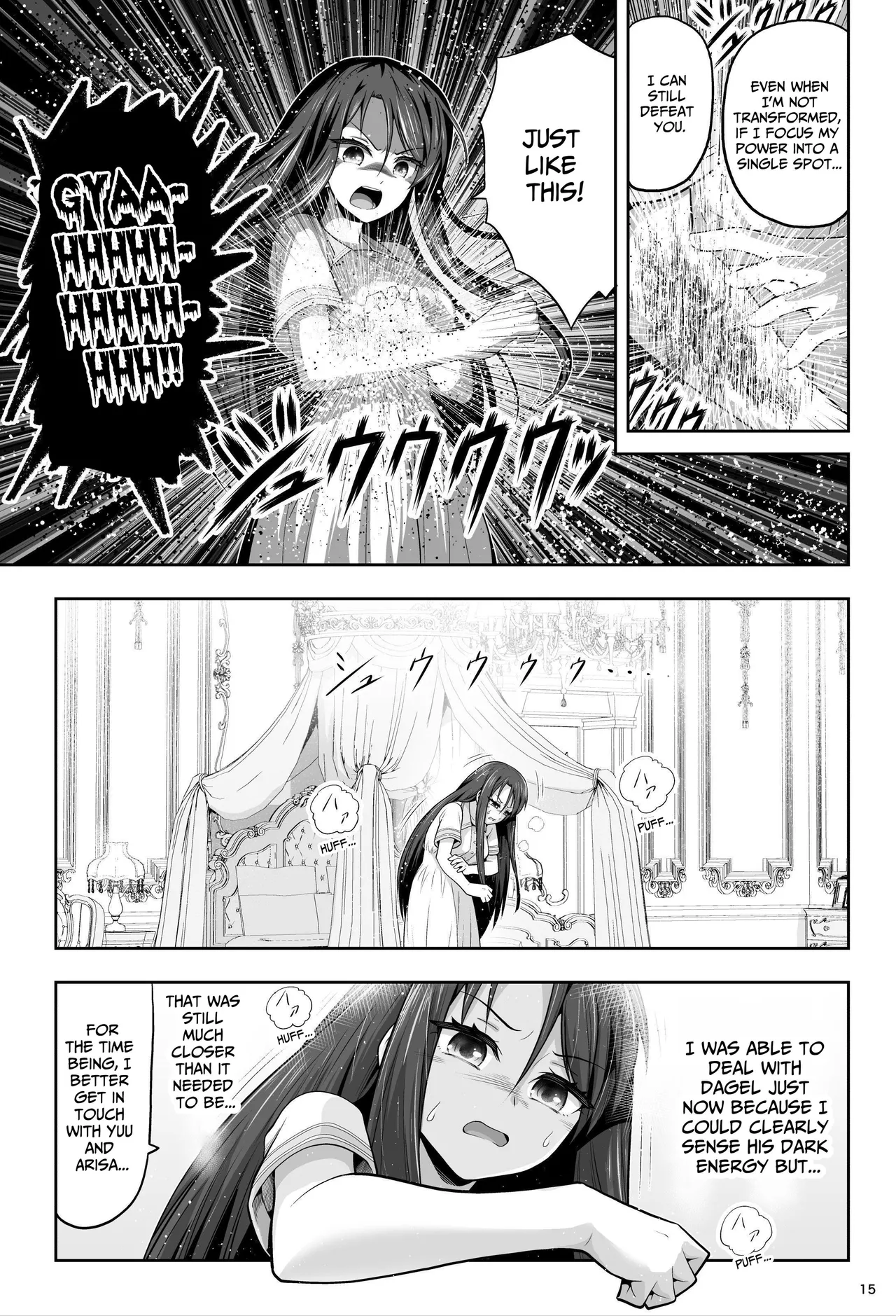 Magical Girls Shine Hearts - Episode 1 Erina Saijo page 16 original parody - corruption magical girl hentai manga - read online free