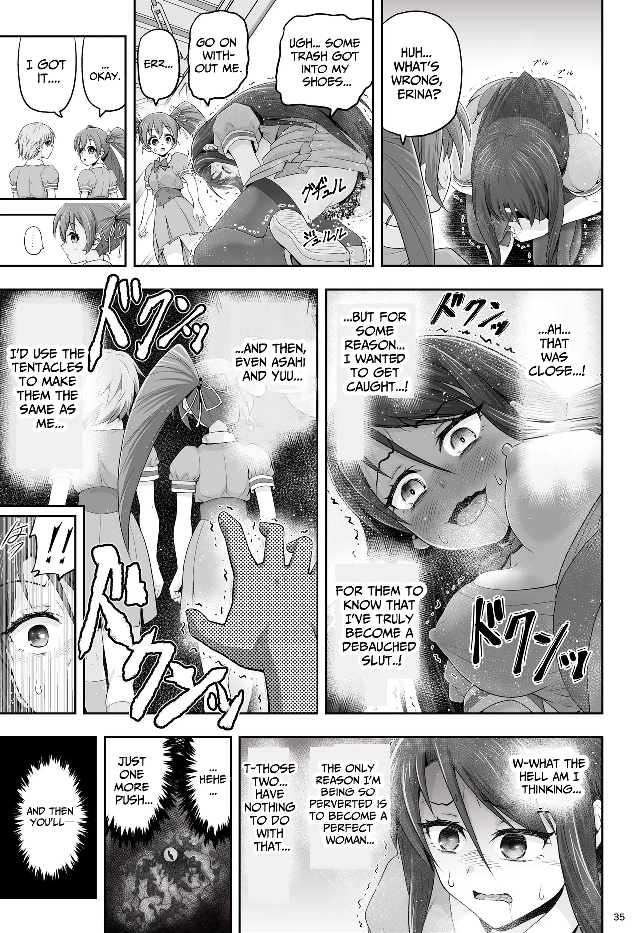 Magical Girls Shine Hearts - Episode 1 Erina Saijo page 36 original parody - multi-work series defloration hentai manga - read online free